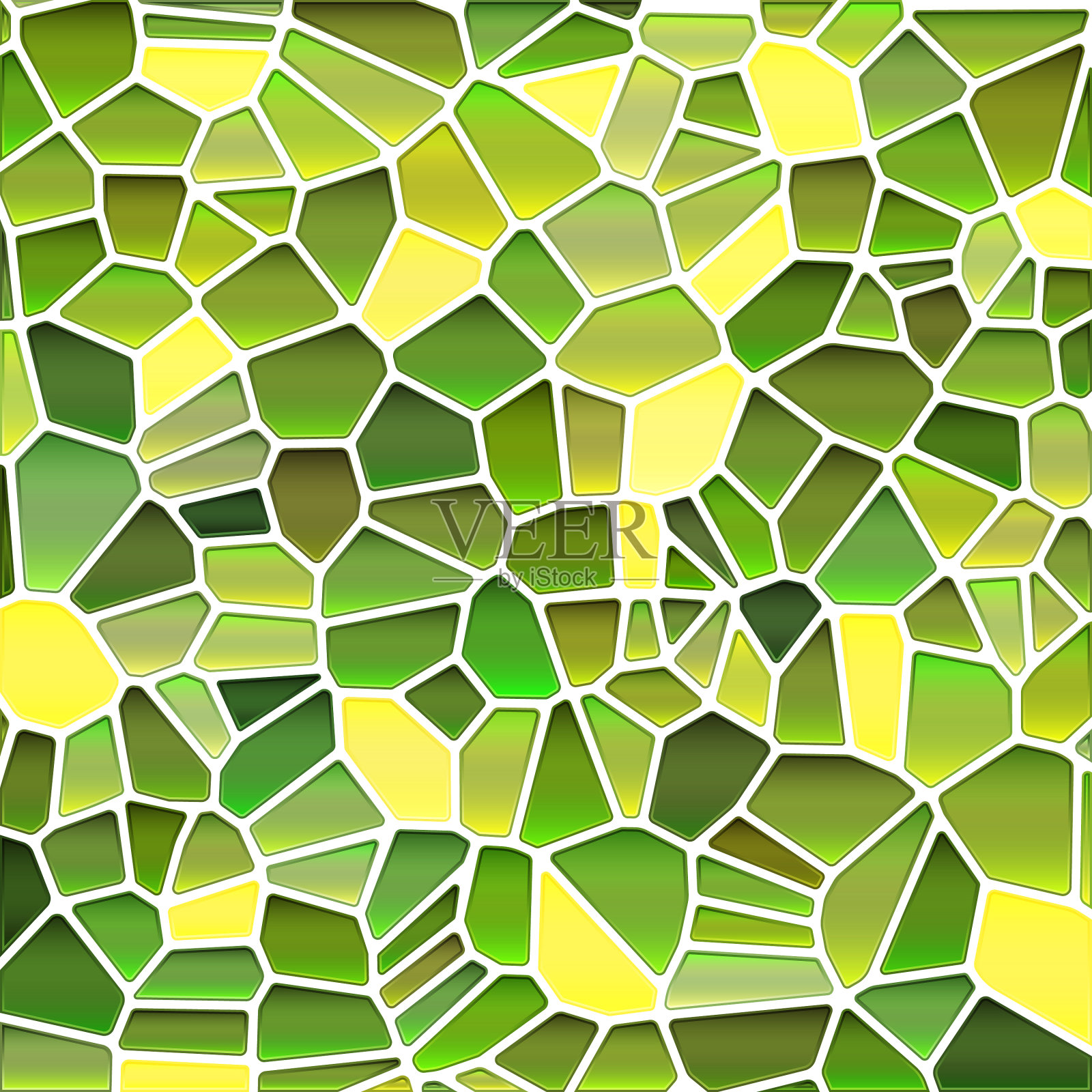 抽象的彩色玻璃马赛克背景插画图片素材