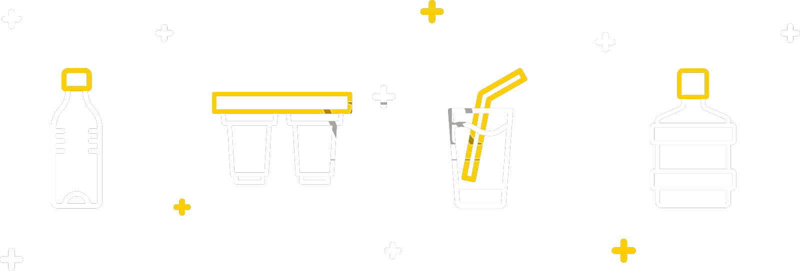 设线大瓶装清水玻璃水设计元素图片