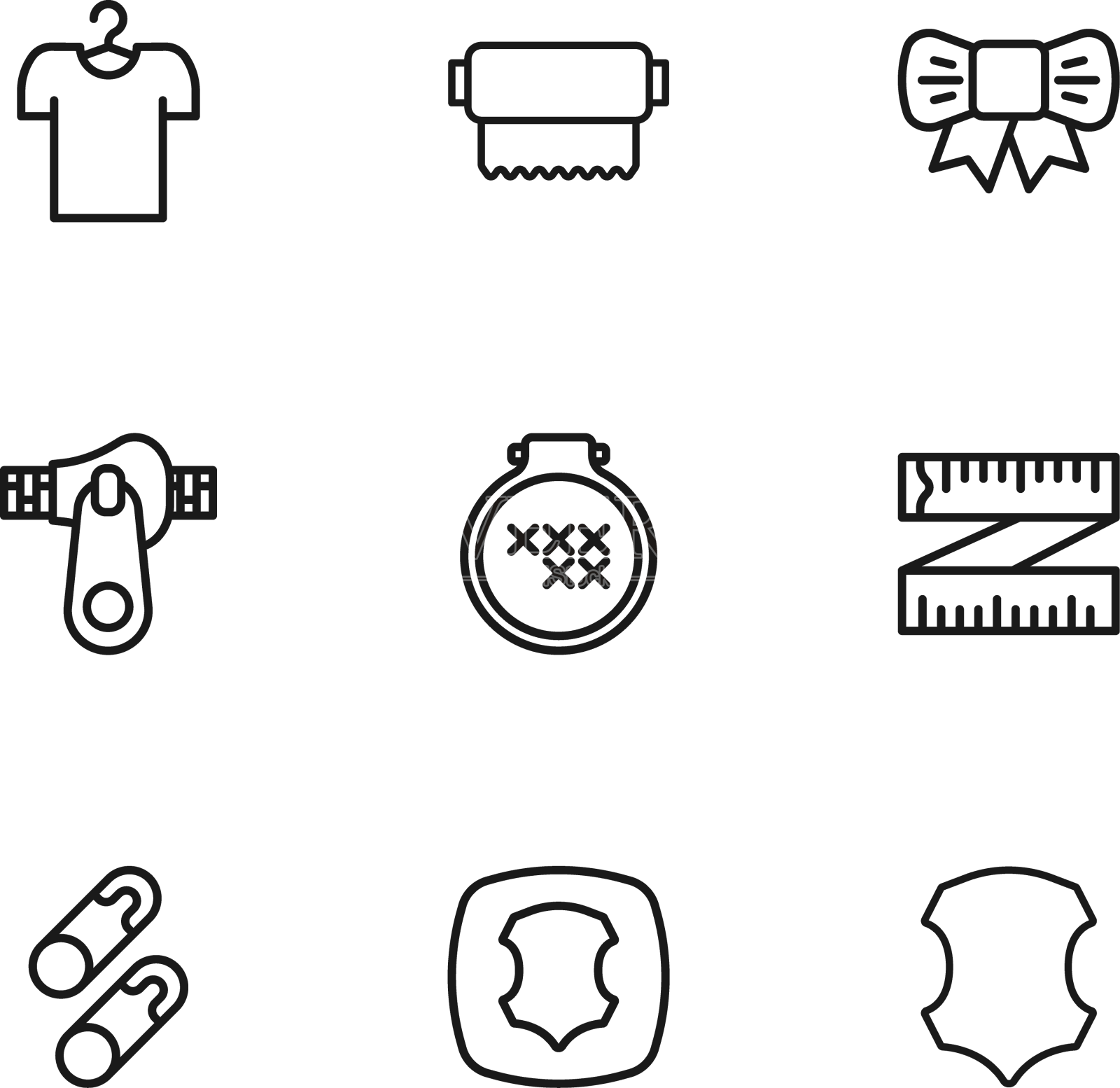 设置线皮卷尺圆可调设计元素图片