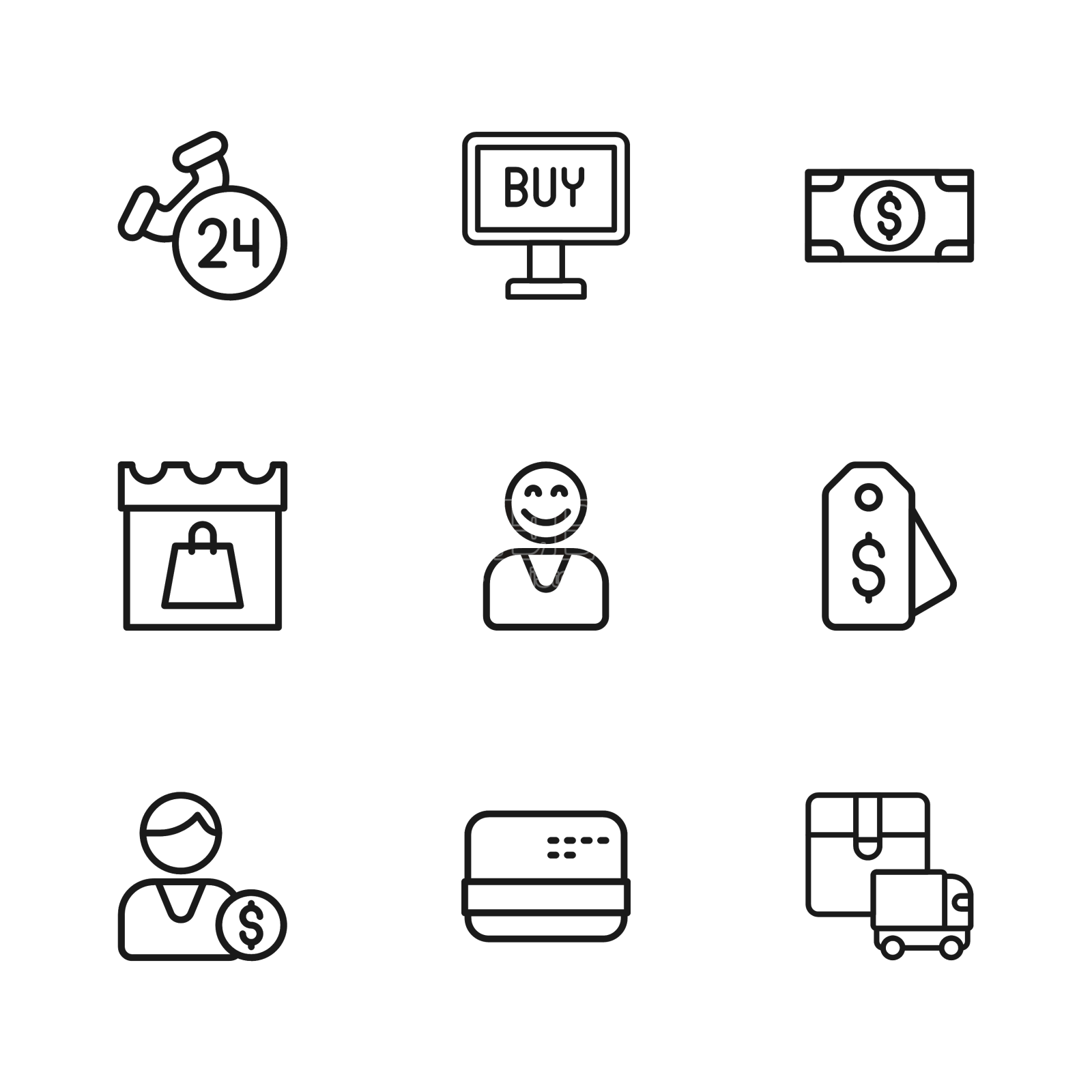 设定信用卡价格标签设计元素图片