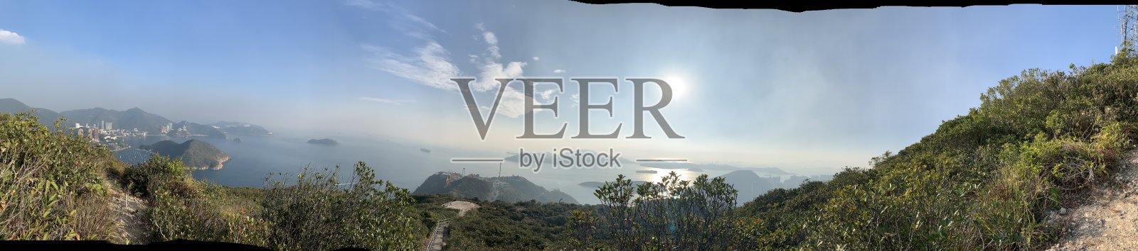 从香港眺望太平洋照片摄影图片