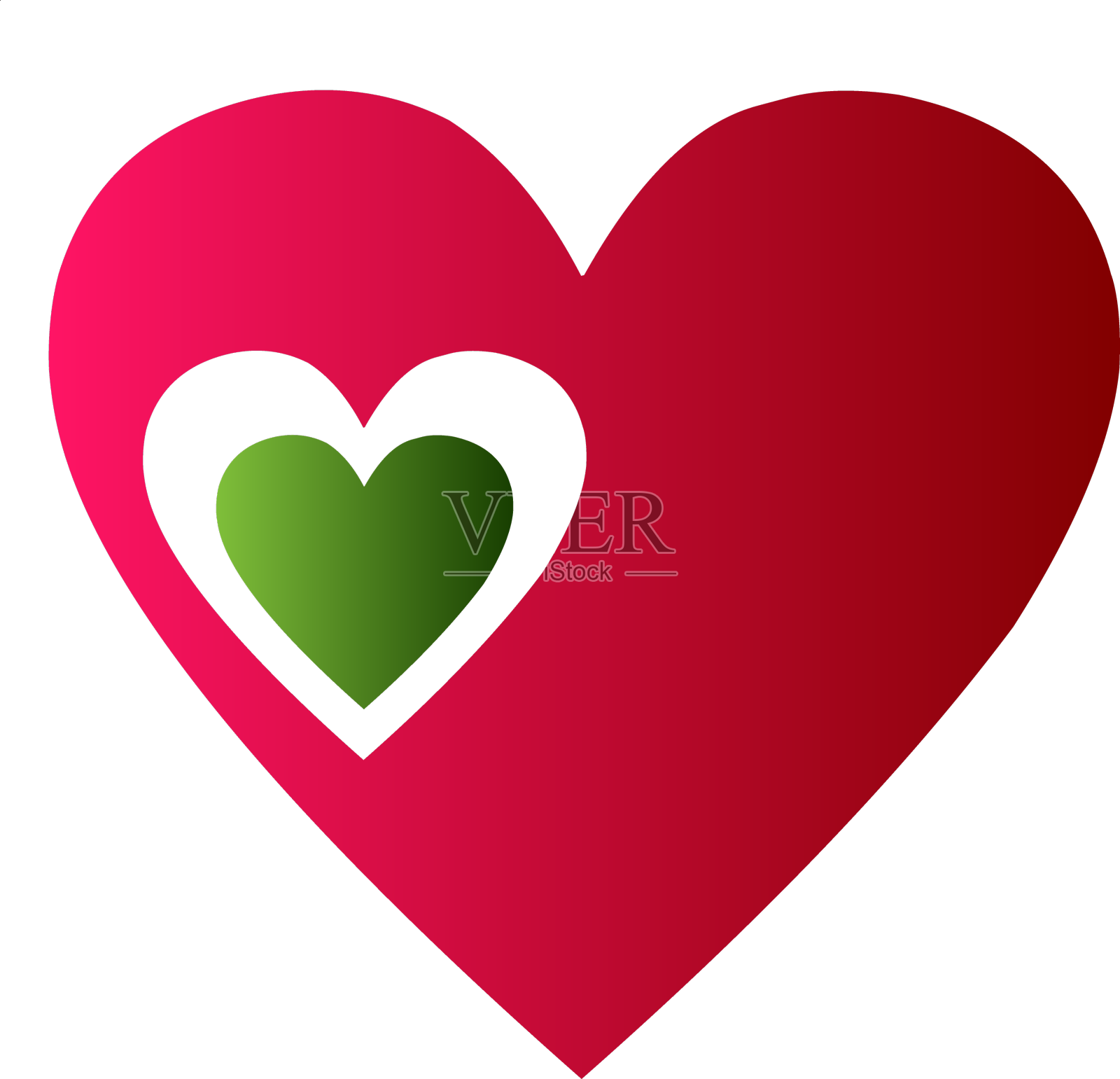 心形标志图标设计元素图片