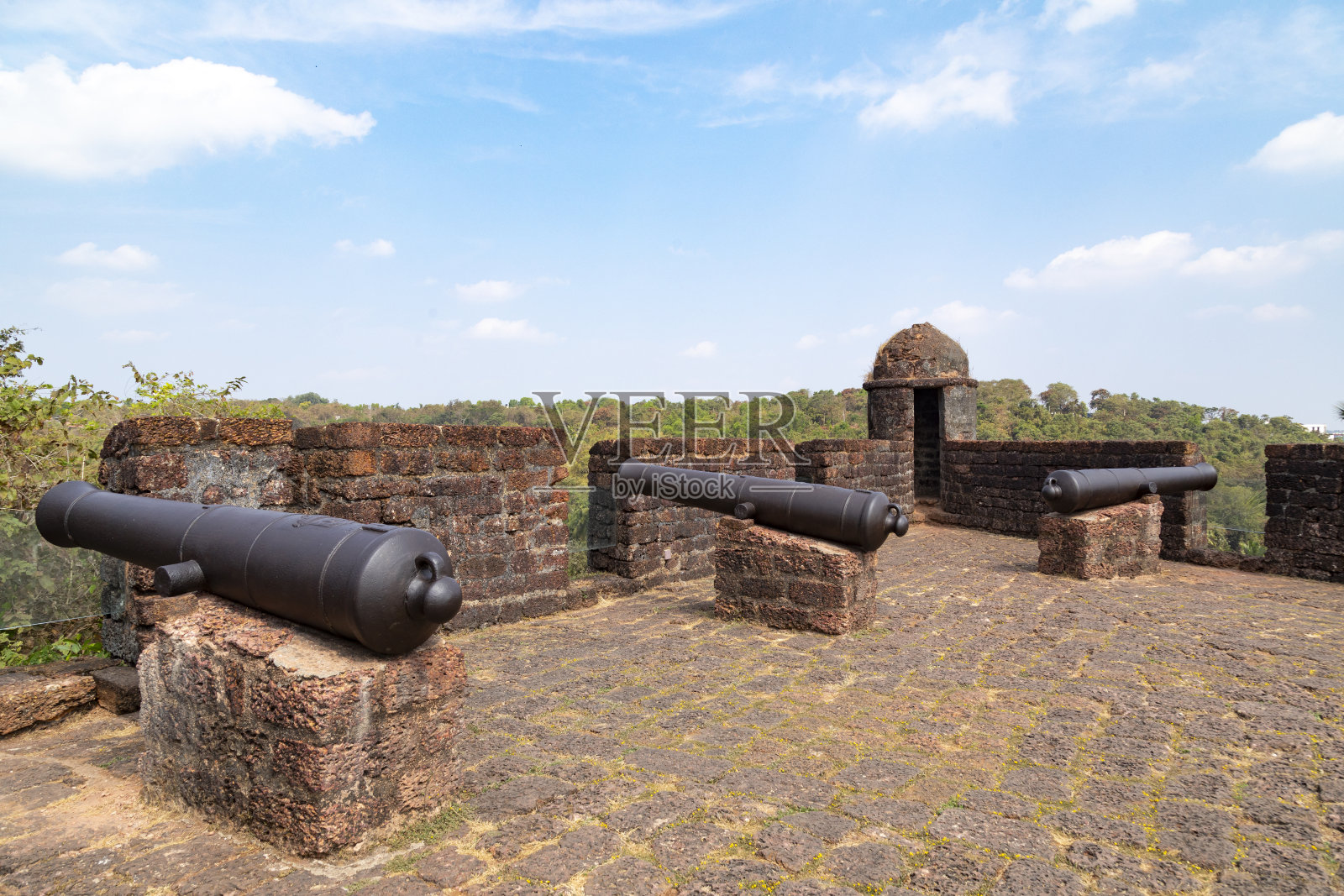 Reis Magos Fort，果阿邦照片摄影图片