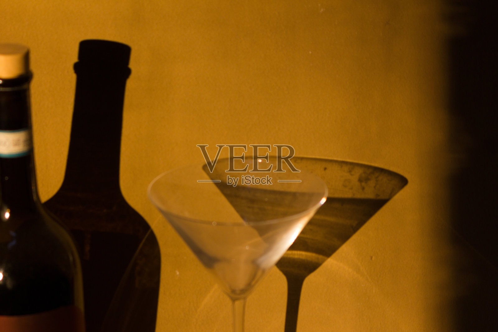 空鸡尾酒杯照片摄影图片