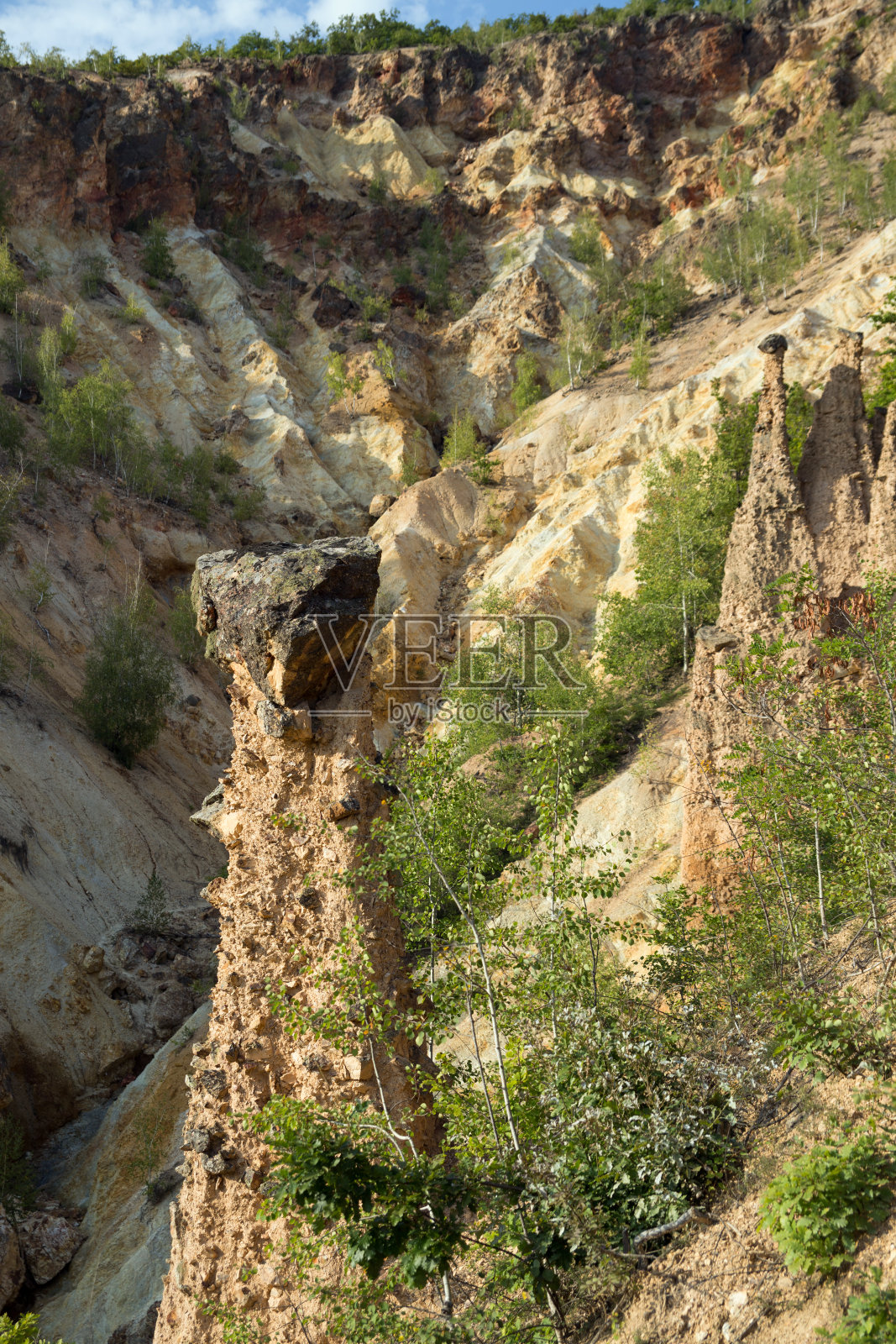 恶魔之城(Djavolja Varos)。照片摄影图片