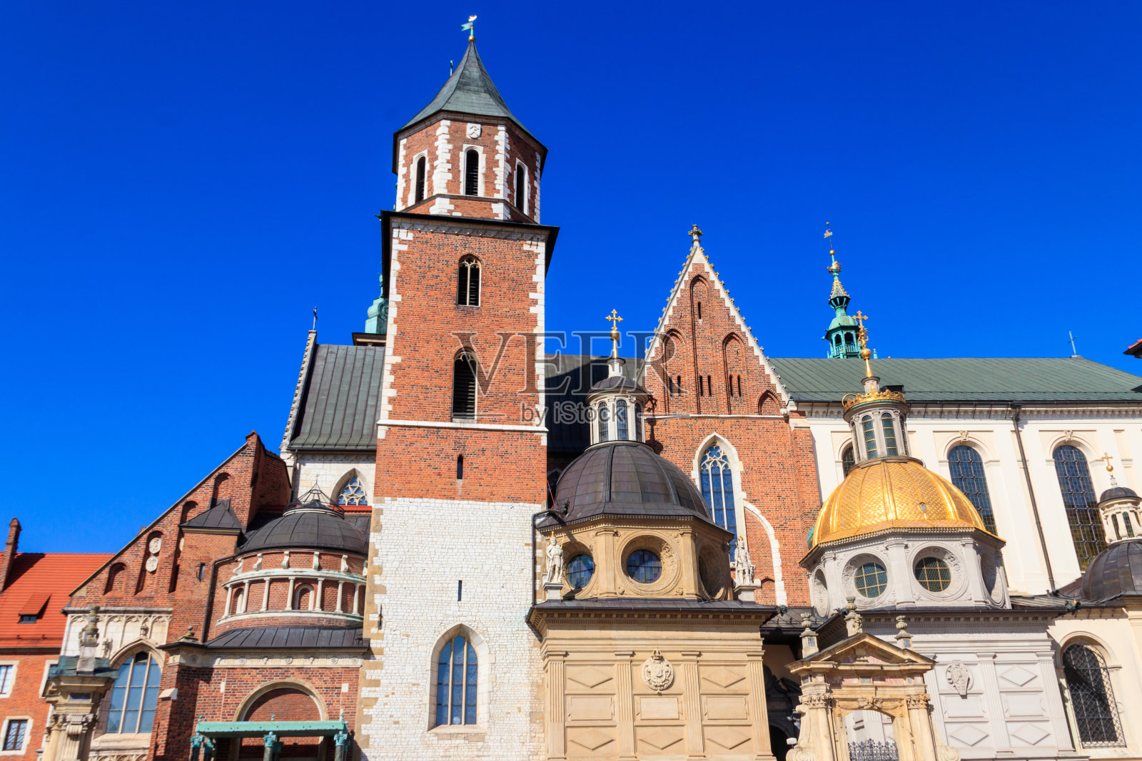 波兰克拉科夫的瓦维尔大教堂照片摄影图片