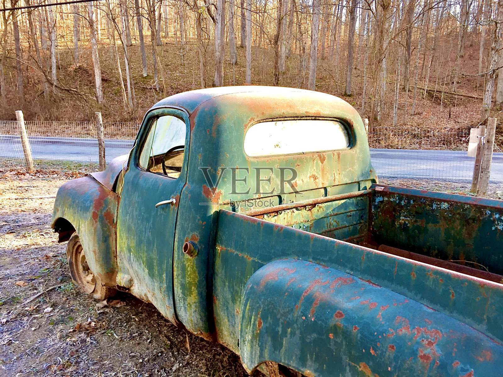 古董StudebakeTreuck照片摄影图片
