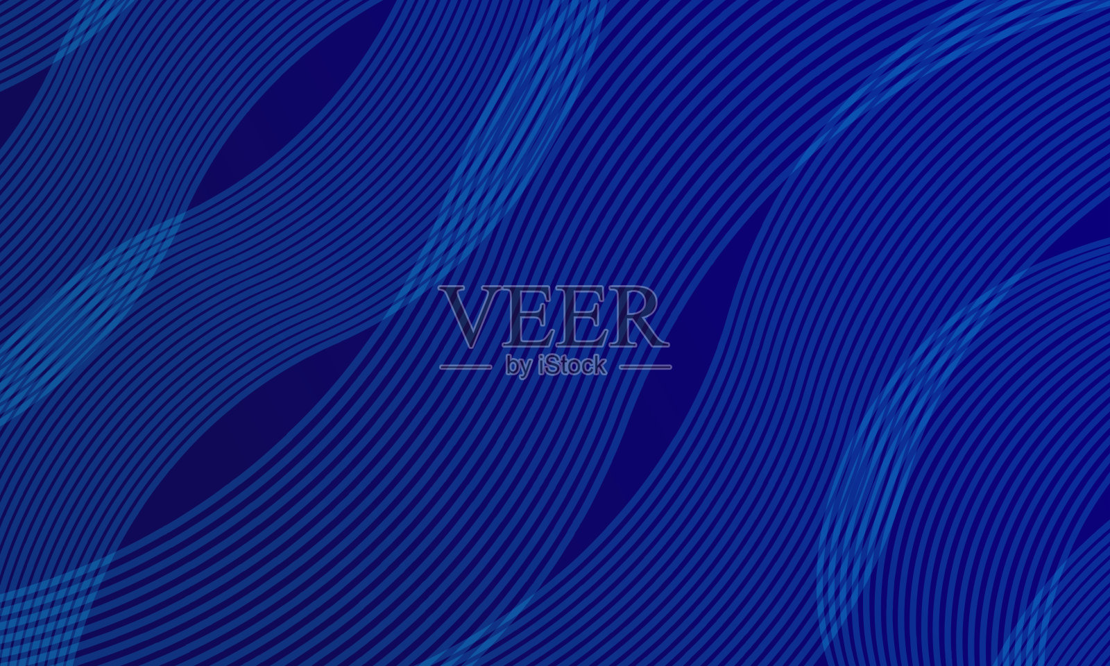 抽象的蓝色背景。插画图片素材