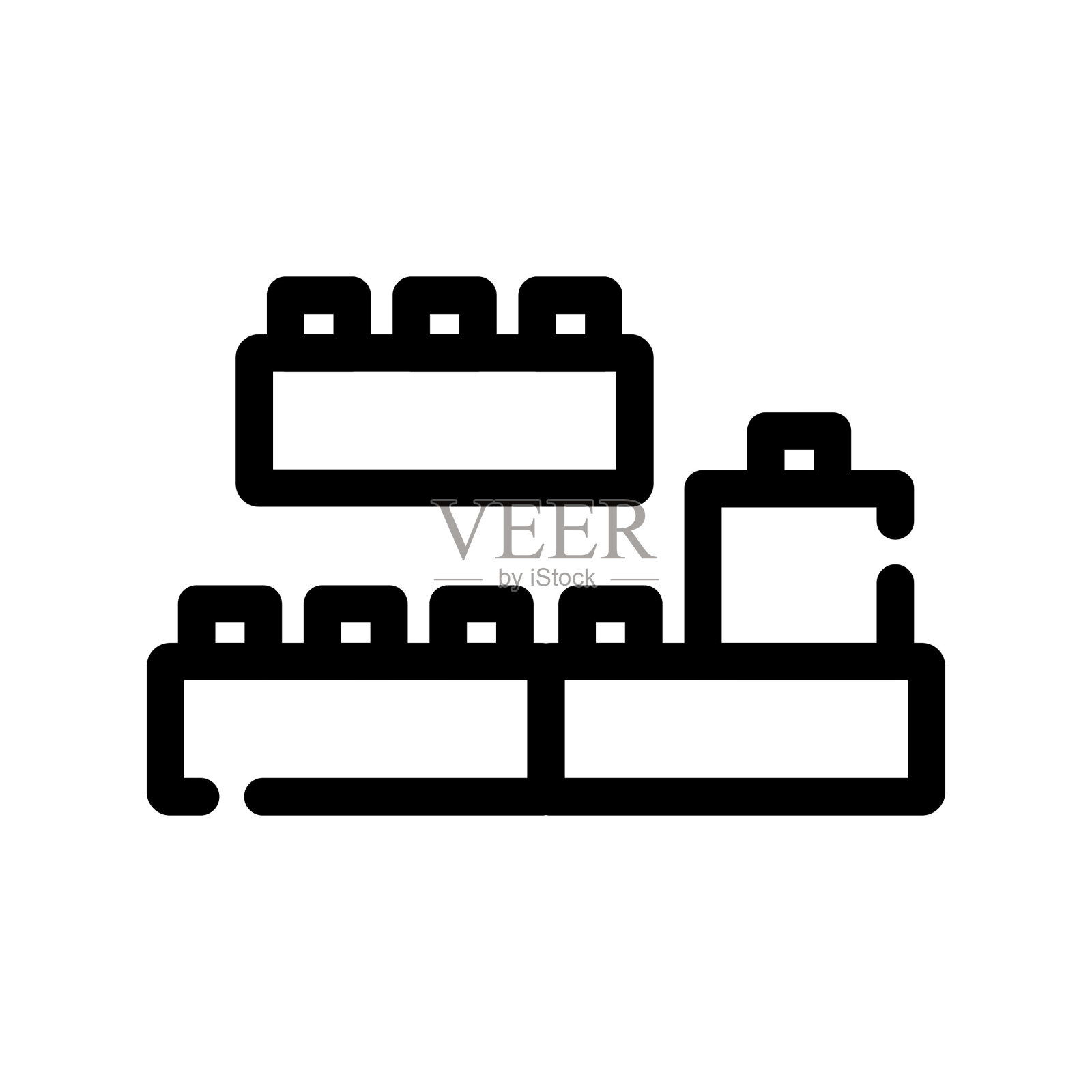 块图标插画图片素材