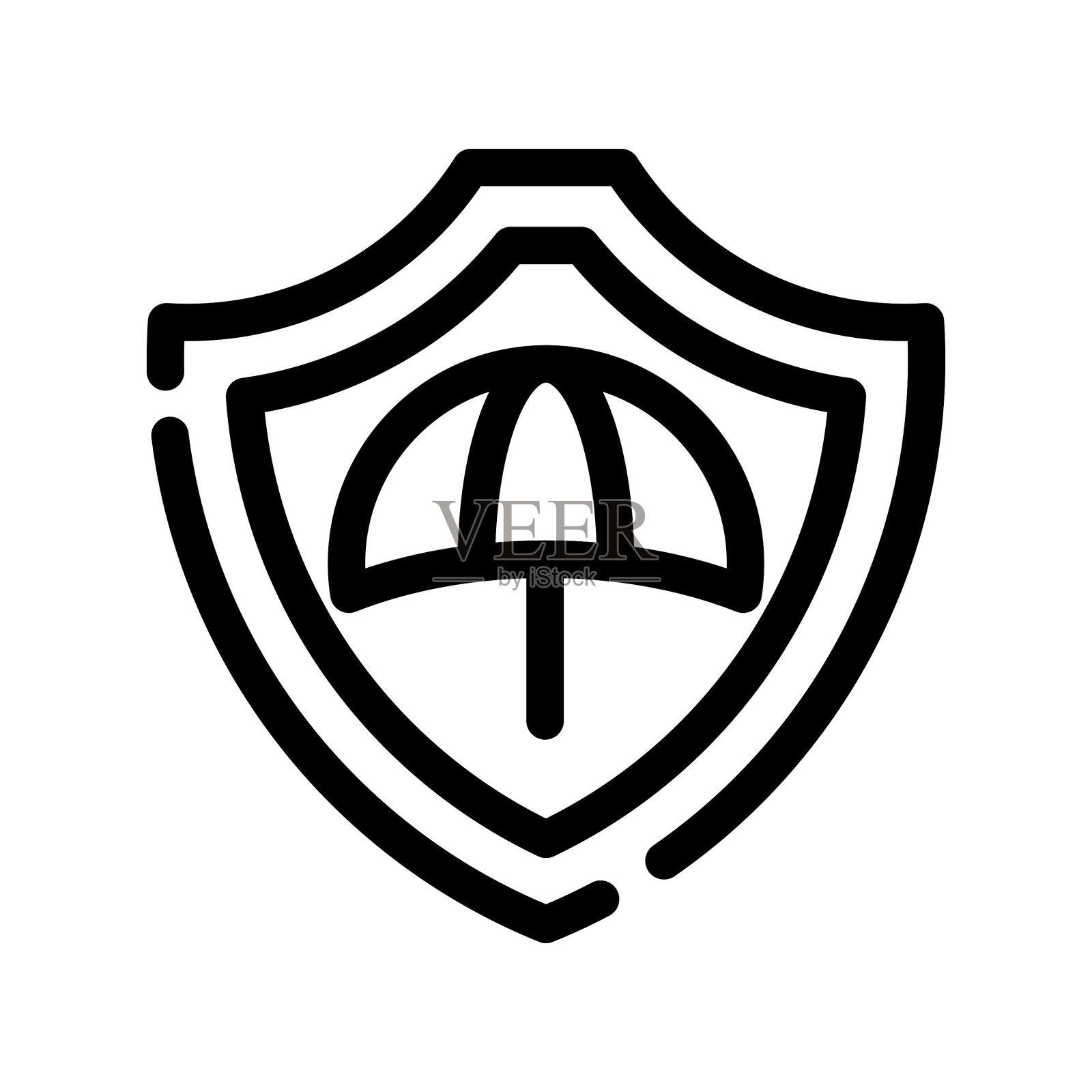 保险图标插画图片素材