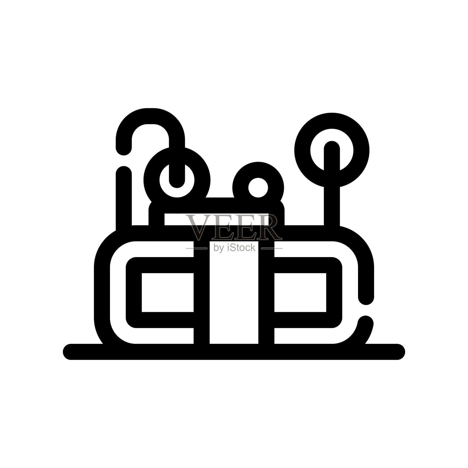 气压图标插画图片素材