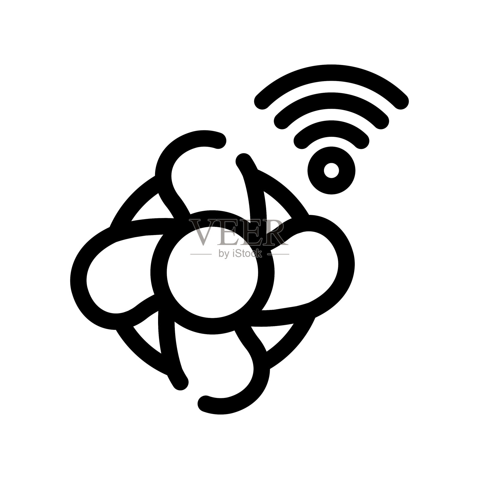 智能风扇图标插画图片素材