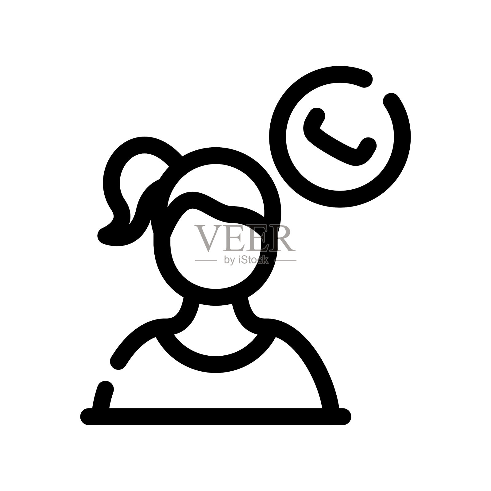 繁忙的图标插画图片素材