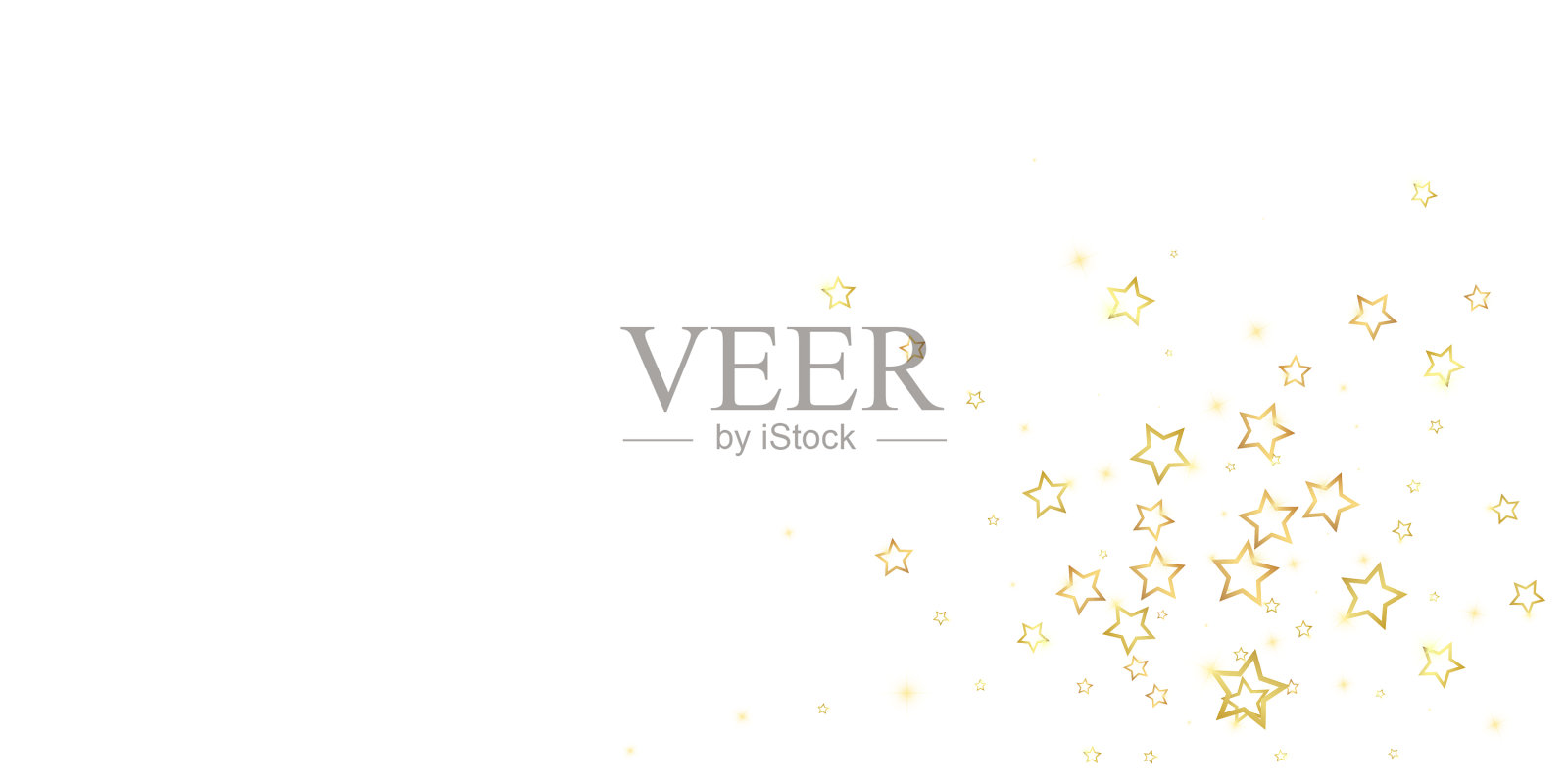 星夜的童话背景插画图片素材