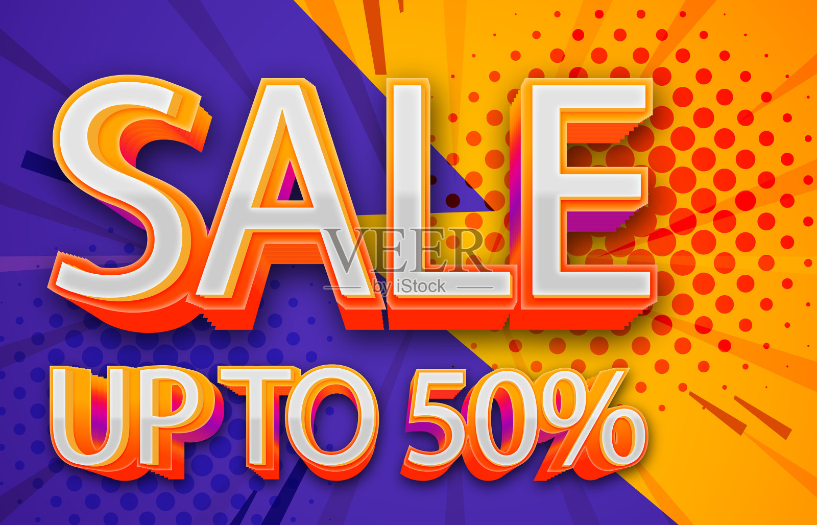 销售文本效果字体可编辑排版3d文本插画图片素材