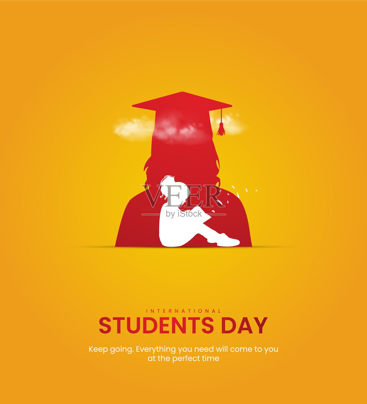 国际学生日世界学生日插画图片素材