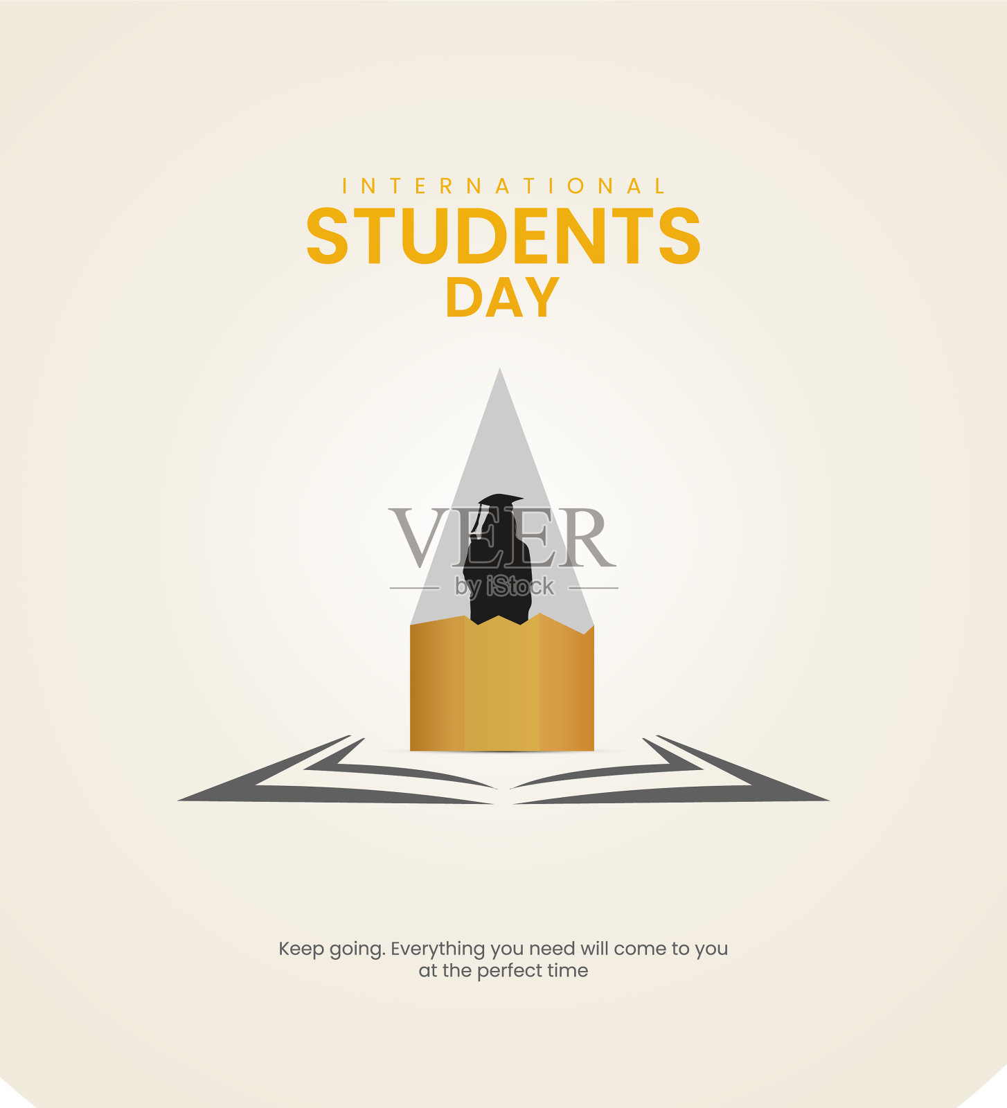 国际学生日世界学生日插画图片素材