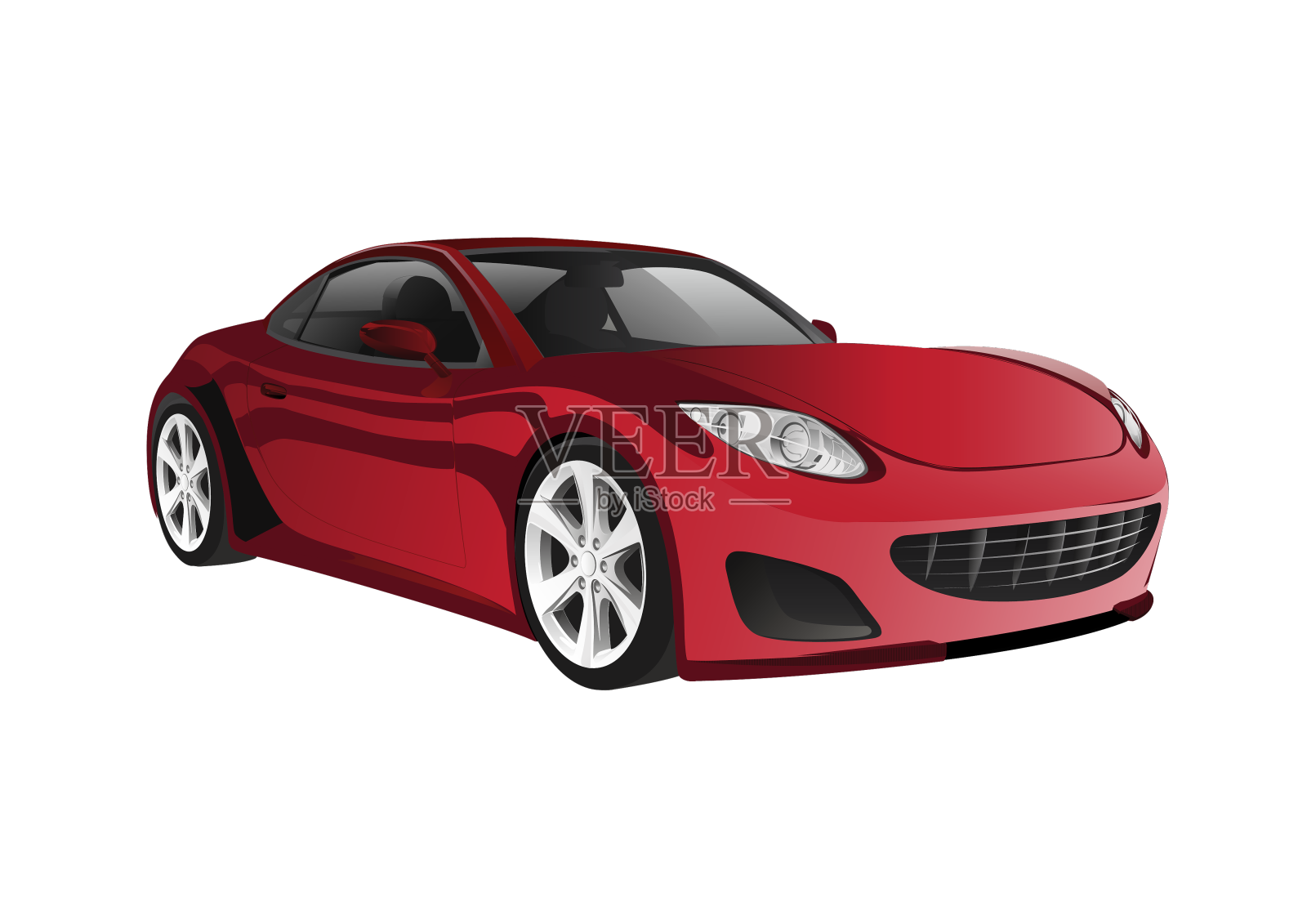 跑车形象设计元素图片