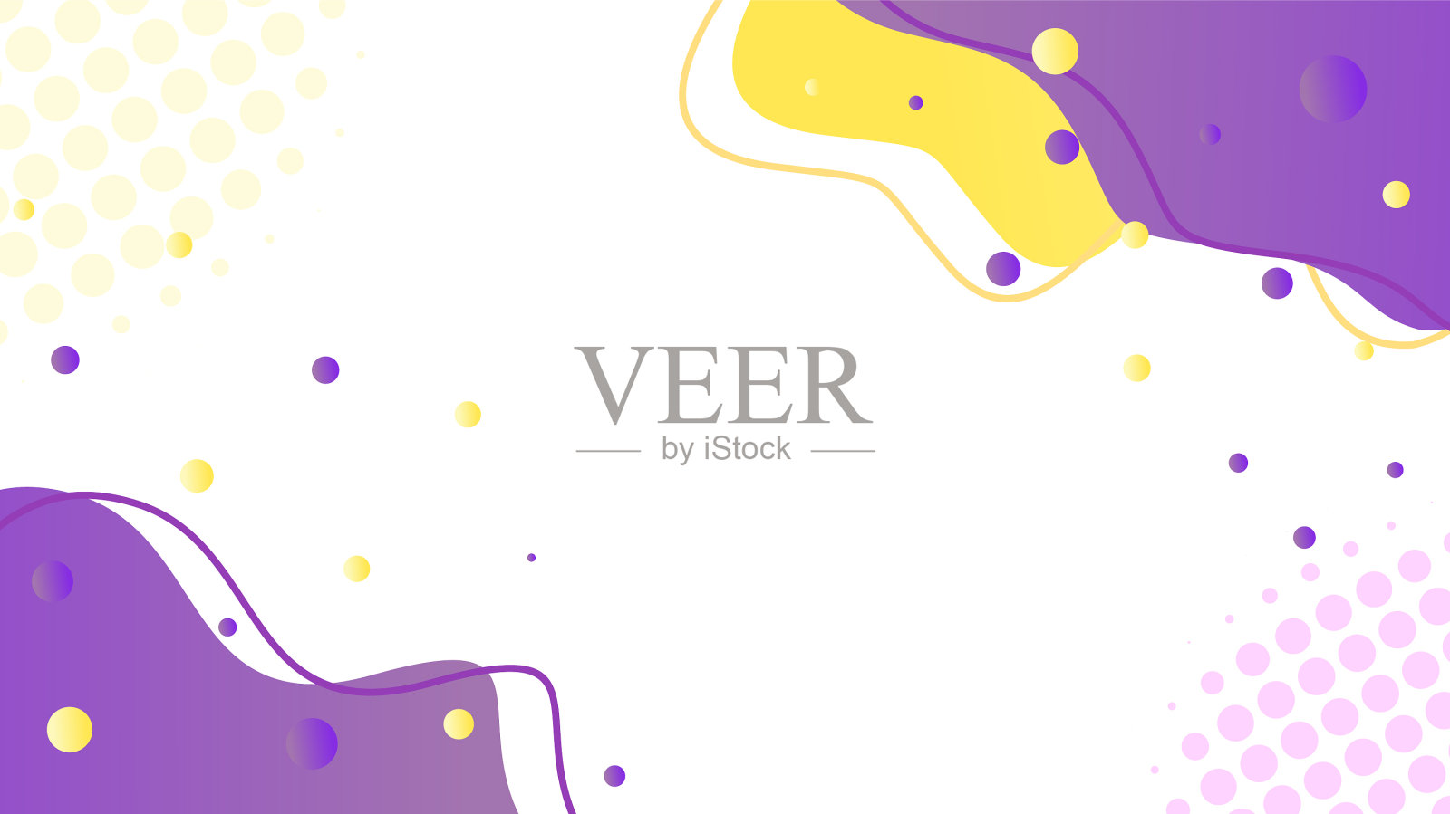 抽象梯度动态流体形状背景插画图片素材