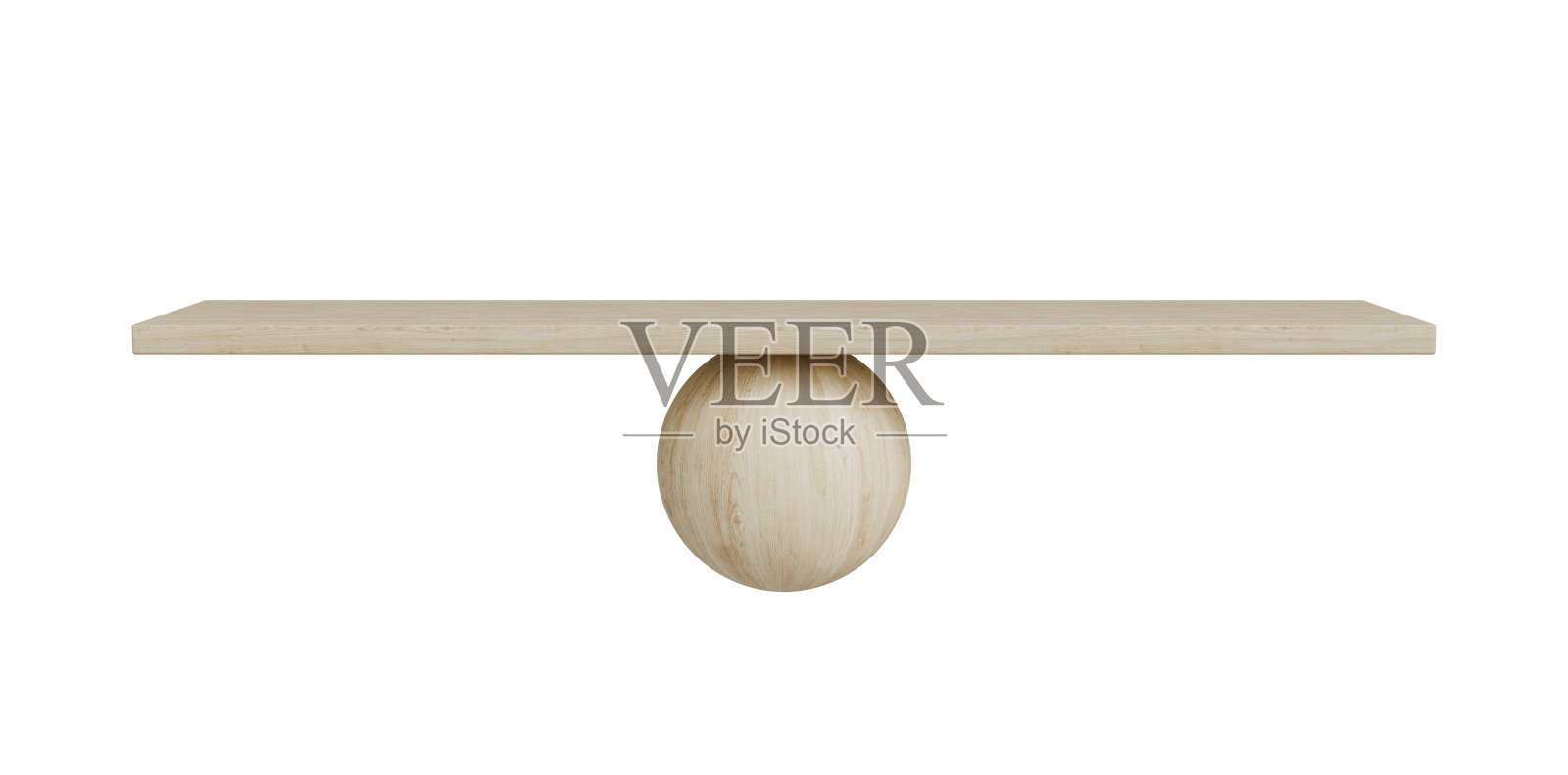 木质尺度的概念平衡重量比较元素图标3d隔离在白色背景上。木尺平衡重量比较三维元素。木材尺度平衡重量比较元素孤立3d渲染照片摄影图片