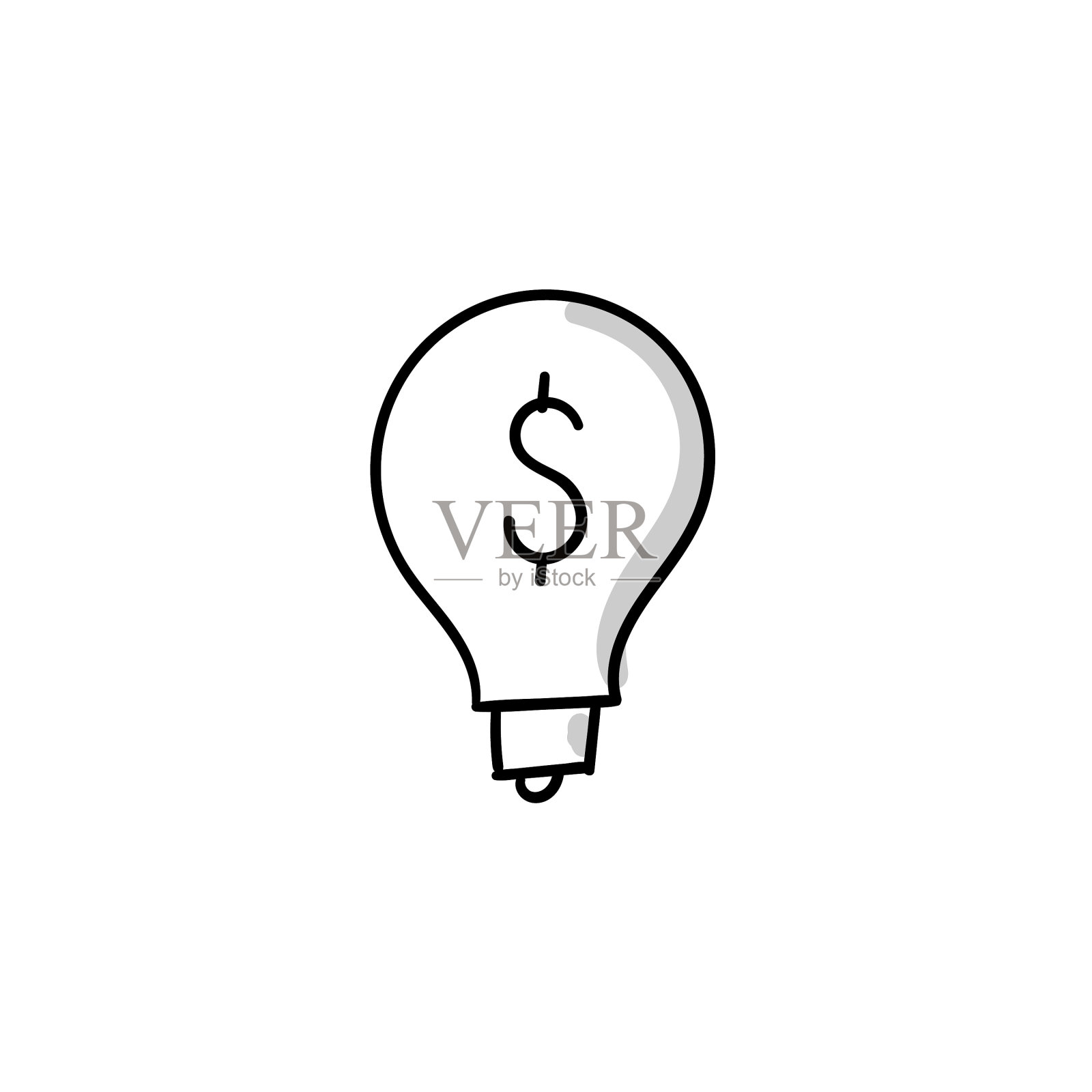 商业创意素描涂鸦矢量线图标与可编辑的笔画。Icon适用于网页设计、移动应用、UI、UX和GUI设计。插画图片素材