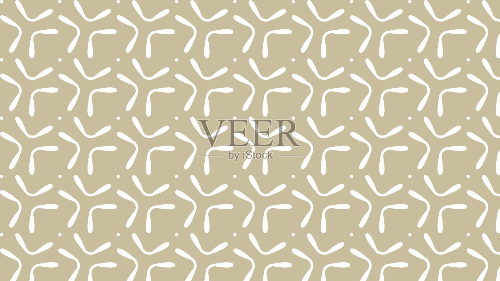 无缝图案与几何形状插画图片素材