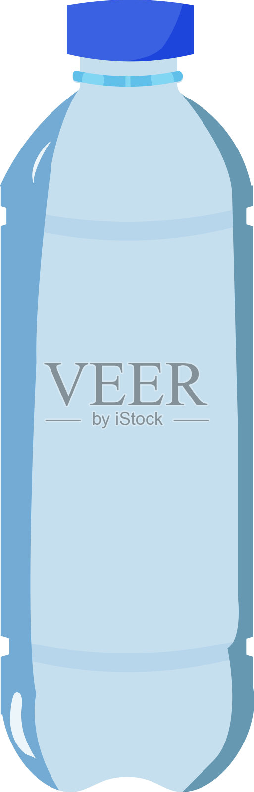 塑料瓶垃圾生态垃圾插画图片素材