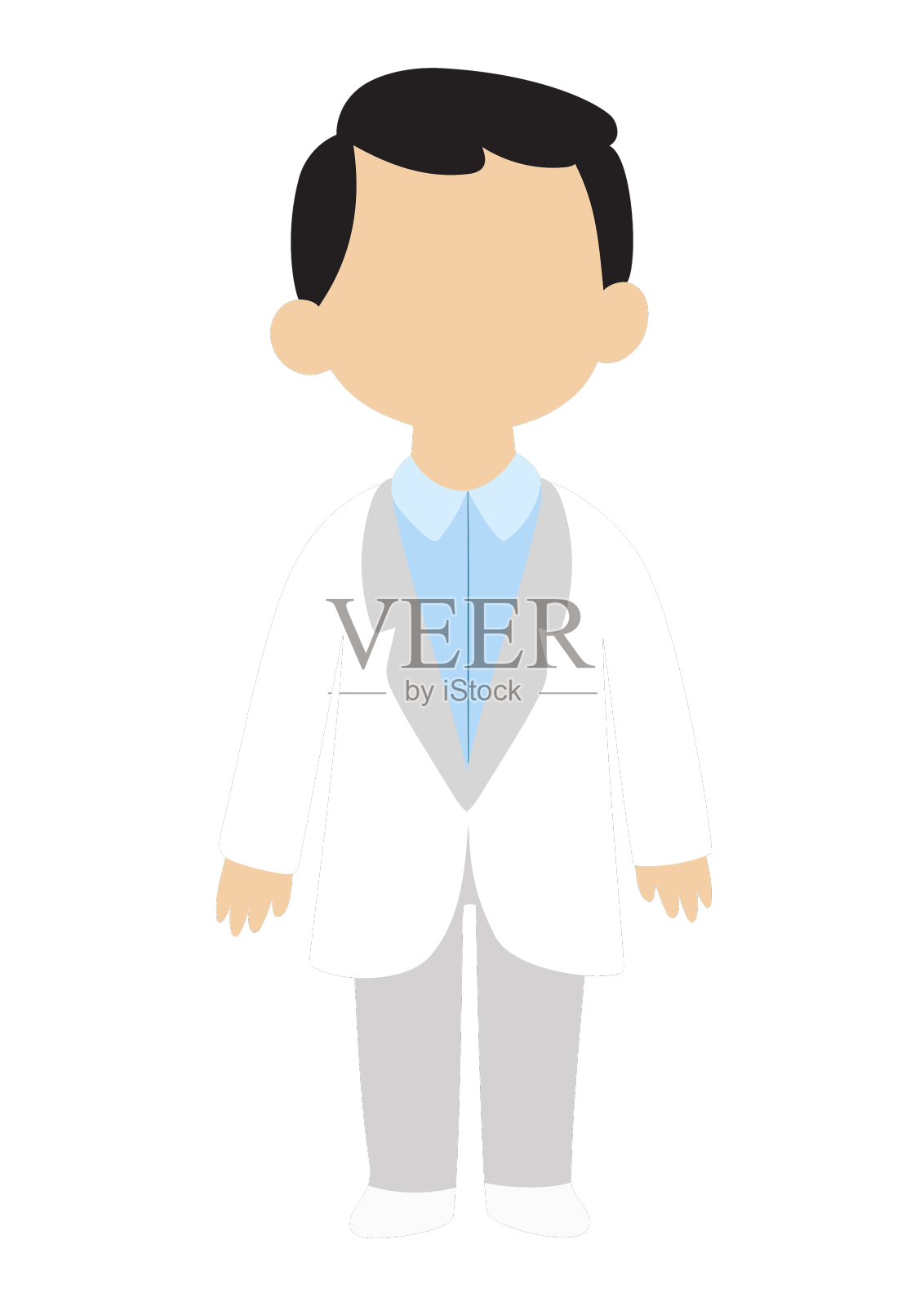 医生形象设计元素图片