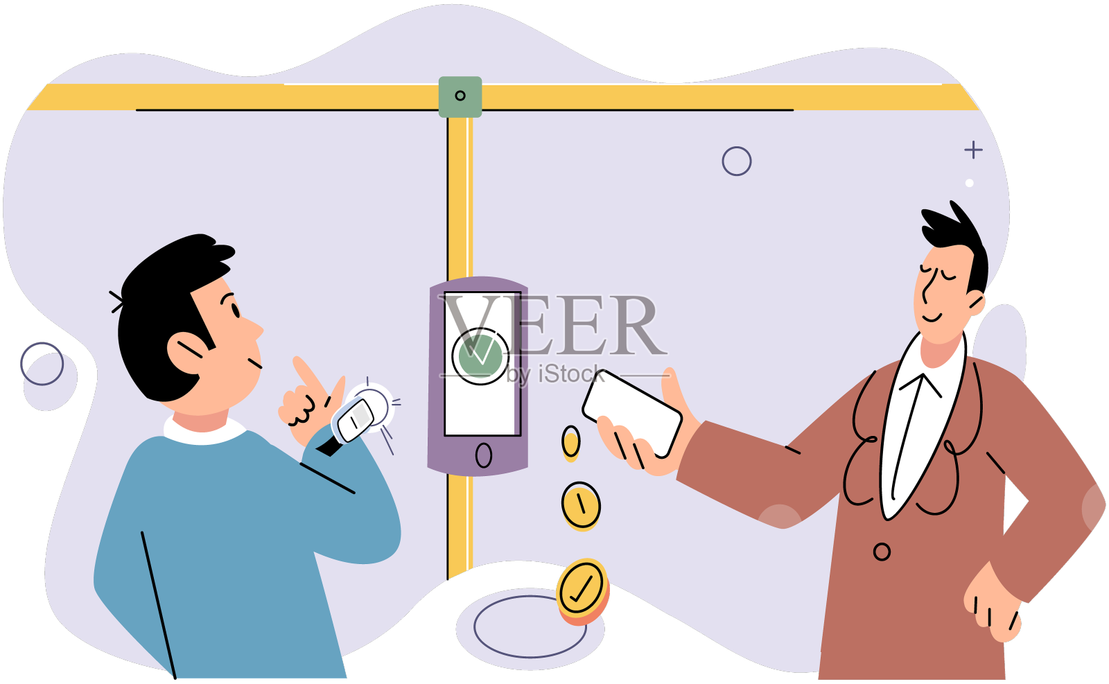 无现金交易是可追溯的设计元素图片