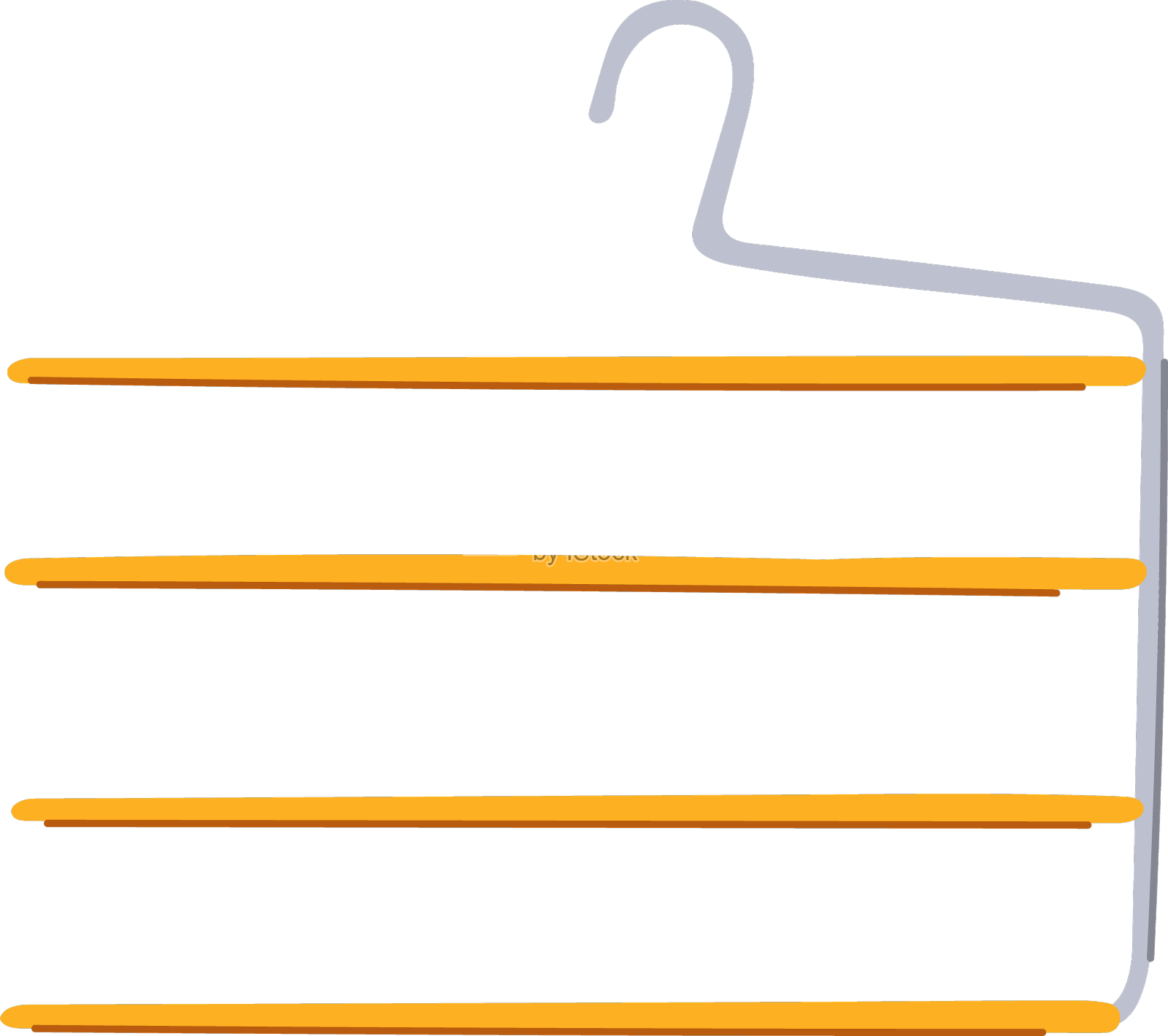 商店衣架服装卡通设计元素图片