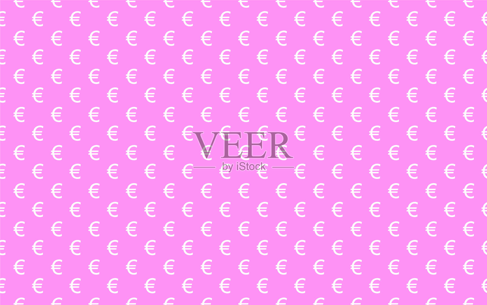 欧元的符号插画图片素材