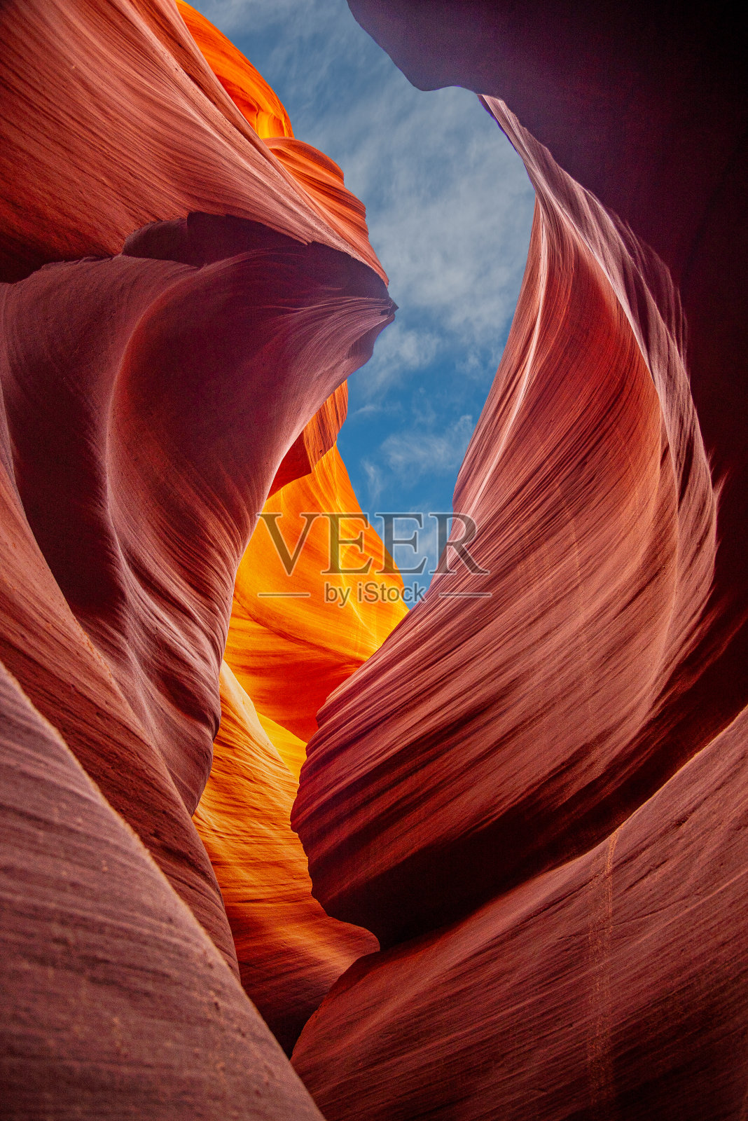 下羚羊峡谷照片摄影图片