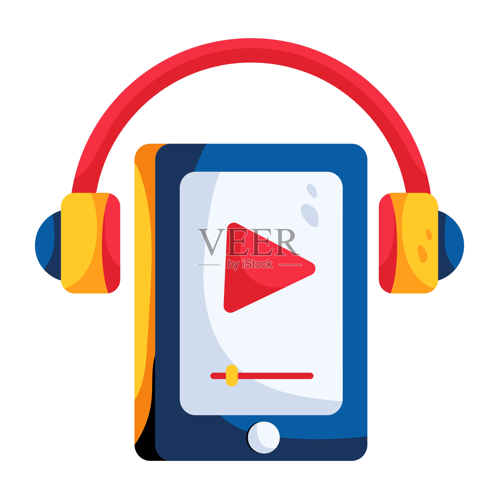 听视频设计元素图片