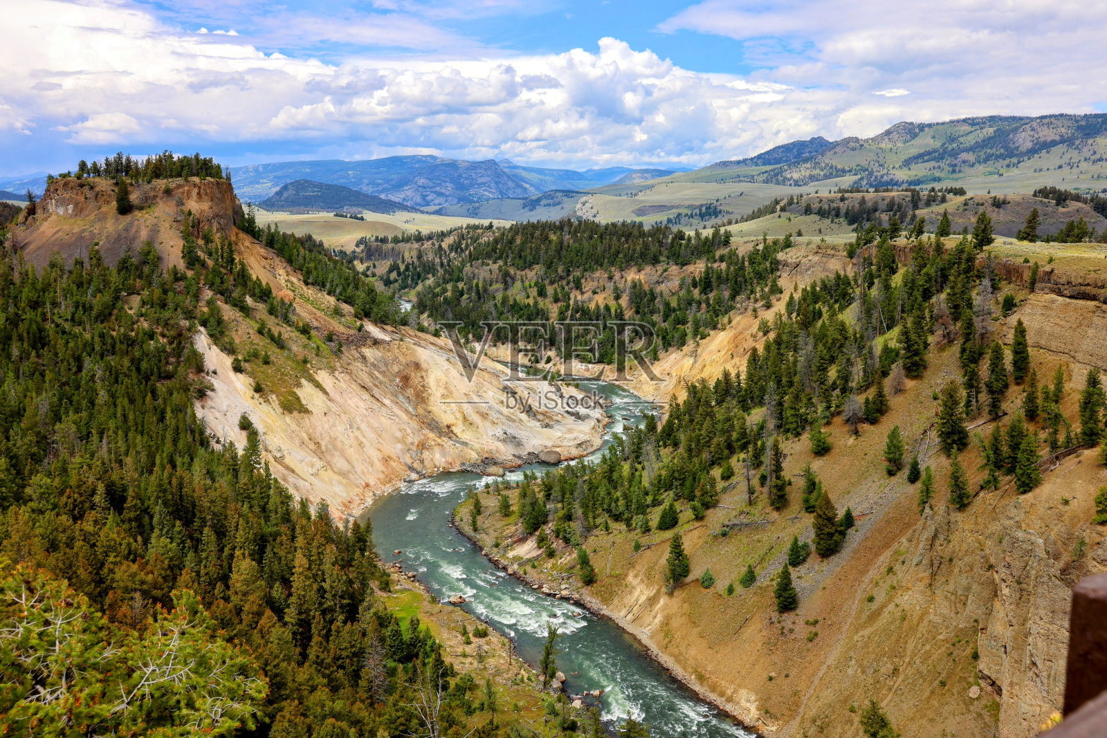 方解石泉-西部照片摄影图片