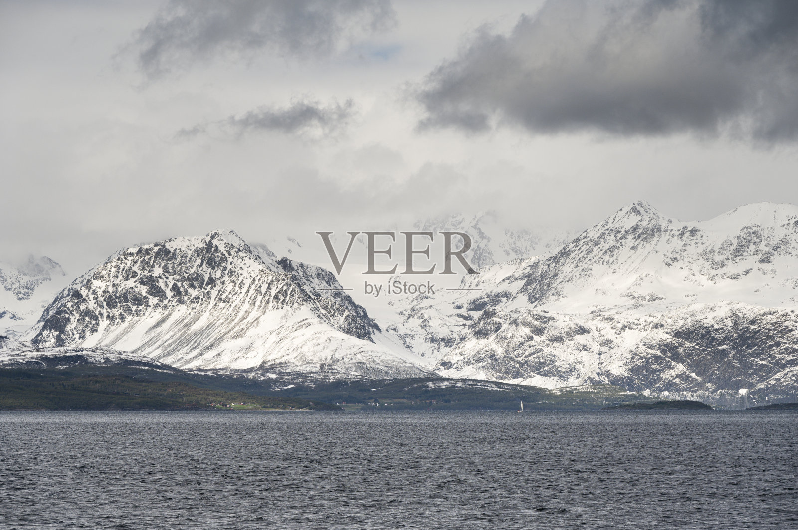 挪威北部景观照片摄影图片