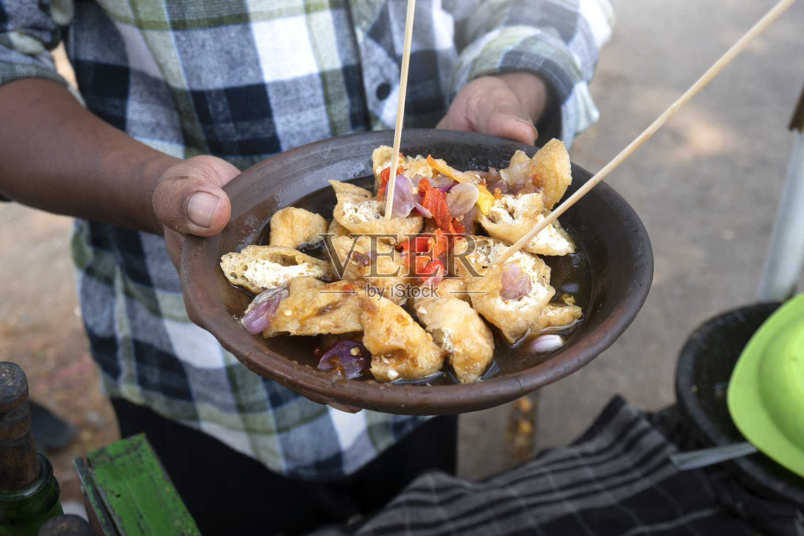 传统印尼美食照片摄影图片