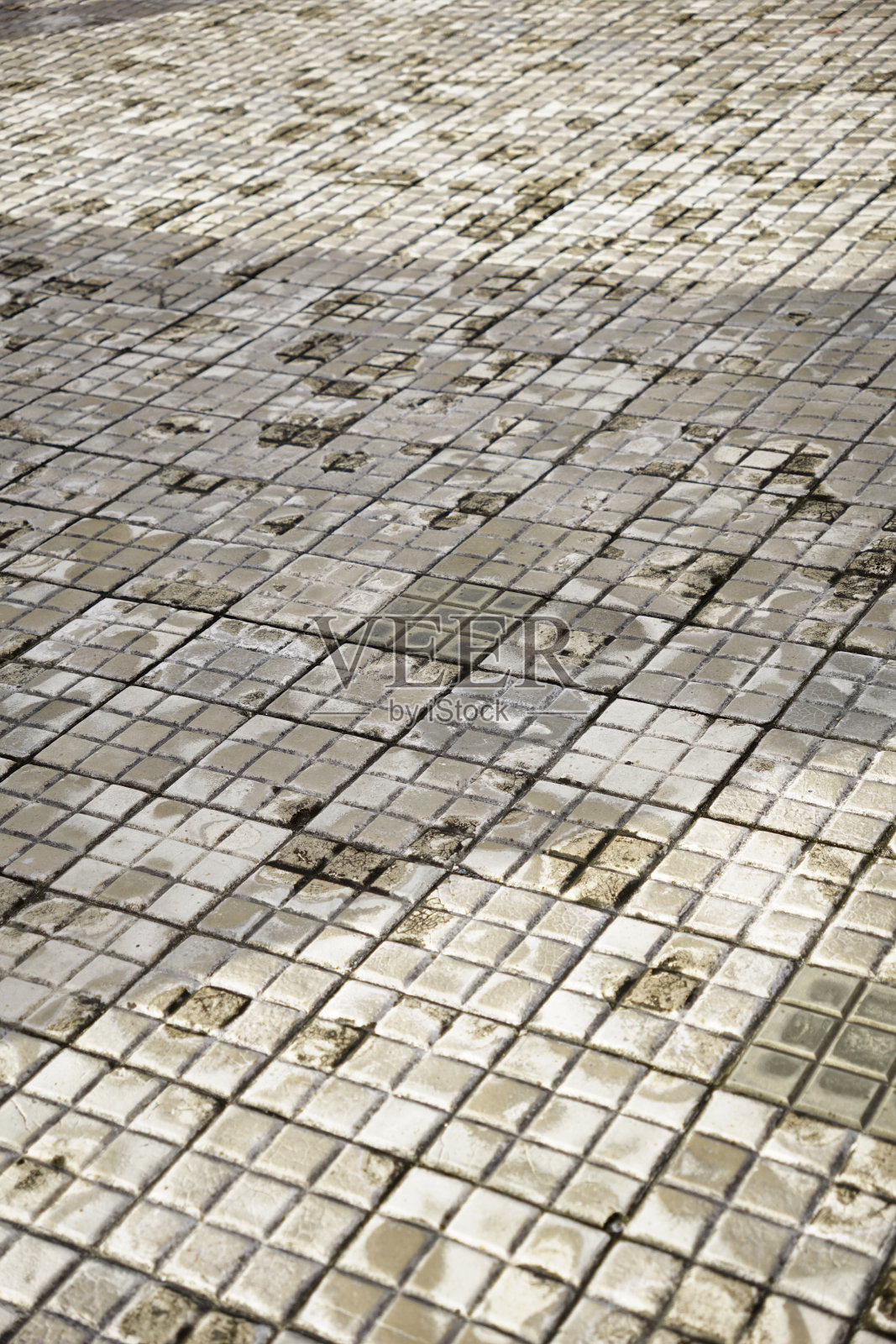 背景和图案的方形石材瓷砖地板照片摄影图片