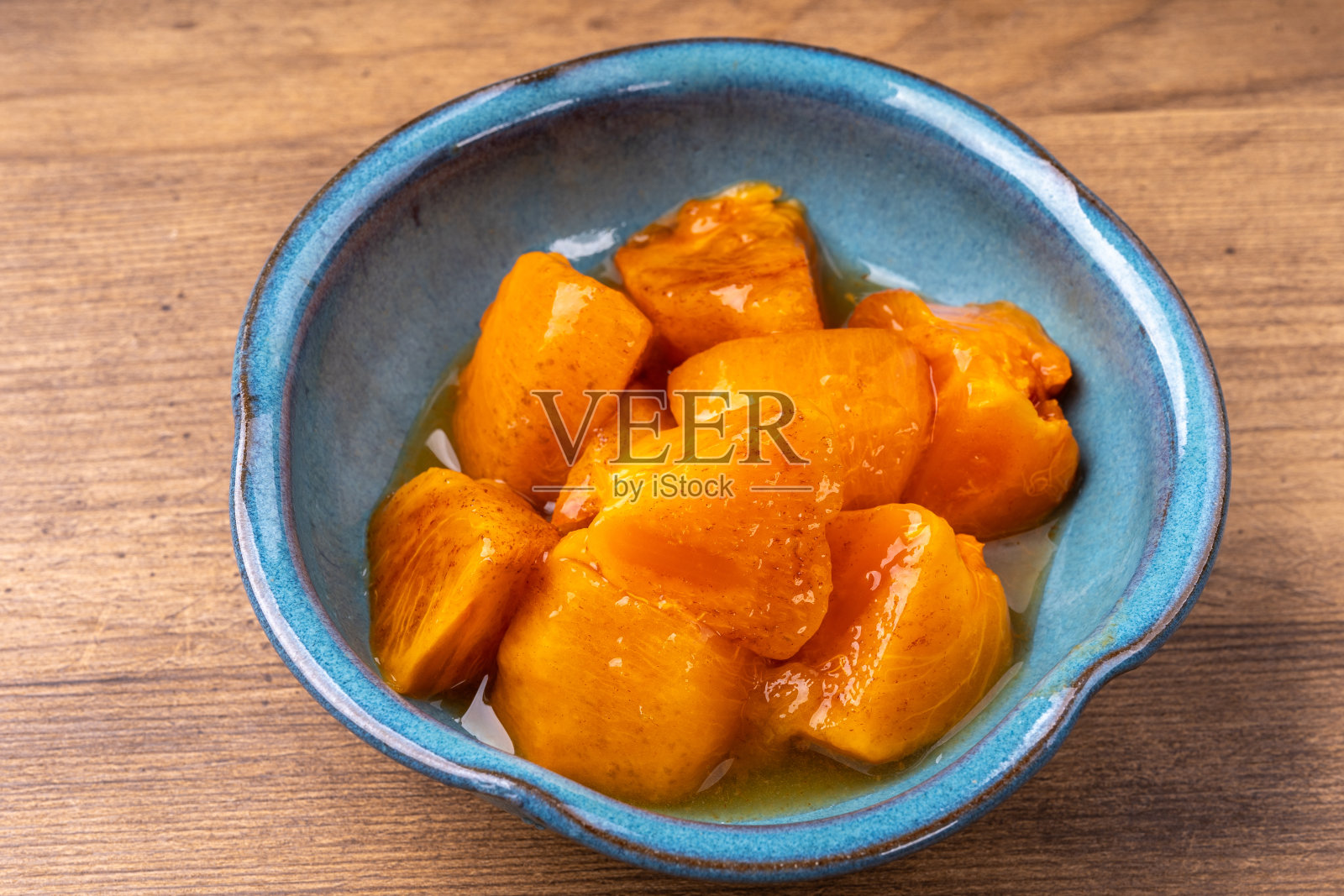 腌制柿子照片摄影图片