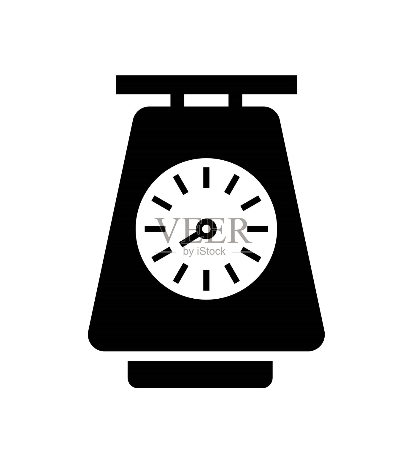 比例图标，矢量最好的平面图标。插画图片素材