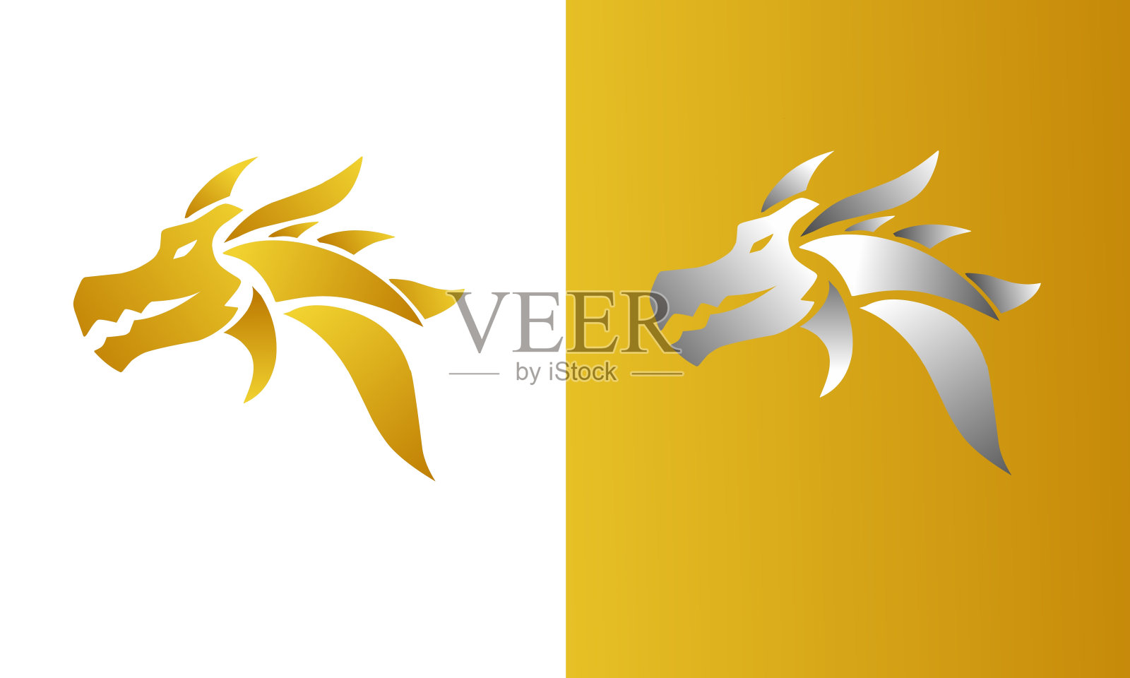 设计模板标志符号金龙插画图片素材