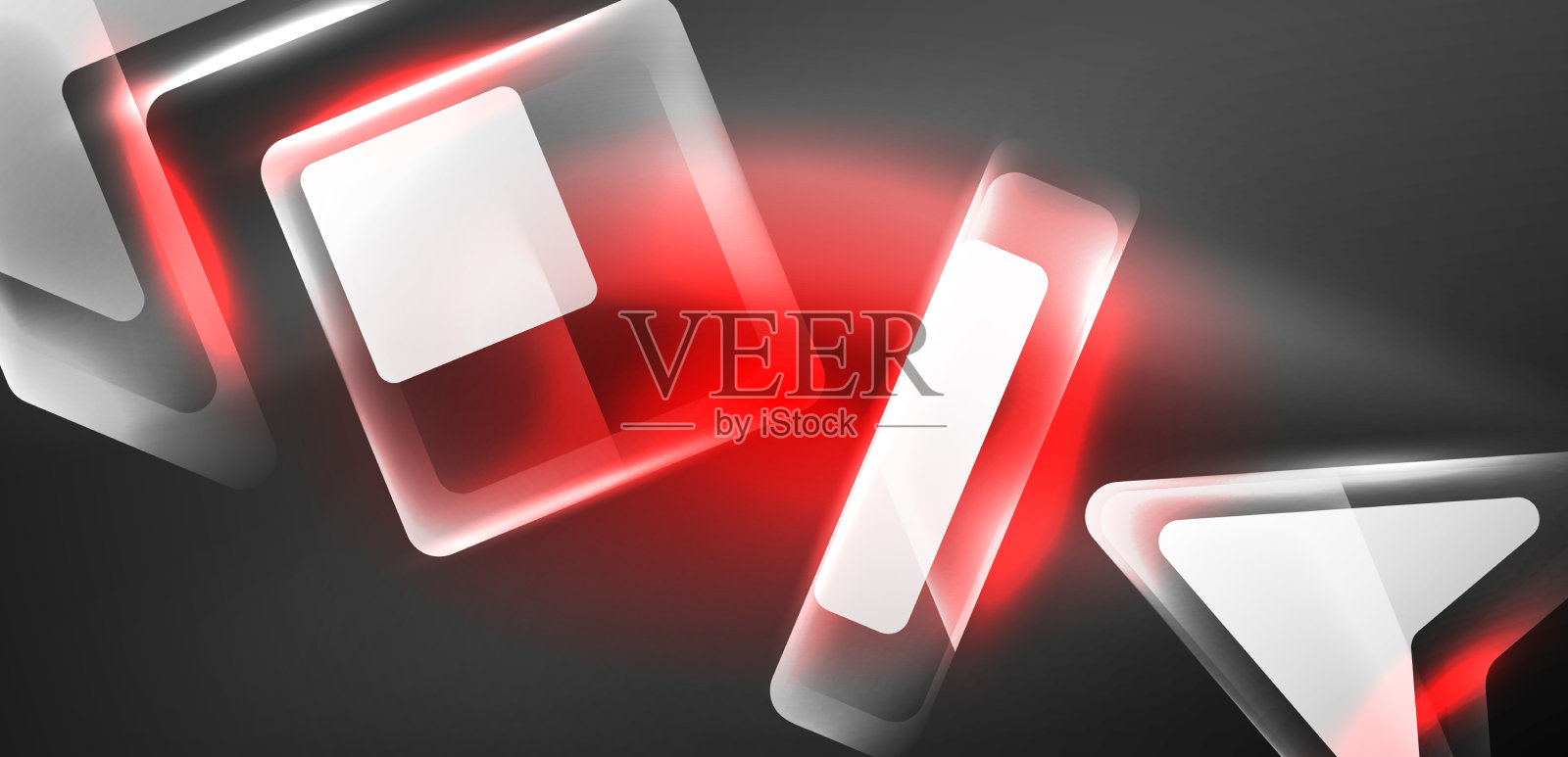 霓虹速度箭头和线条形状背景嗨插画图片素材