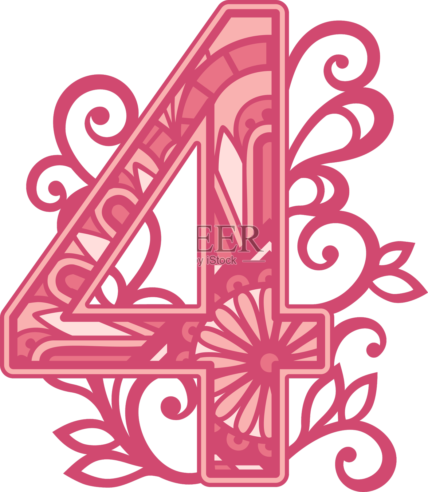 曼陀罗第4号设计元素图片