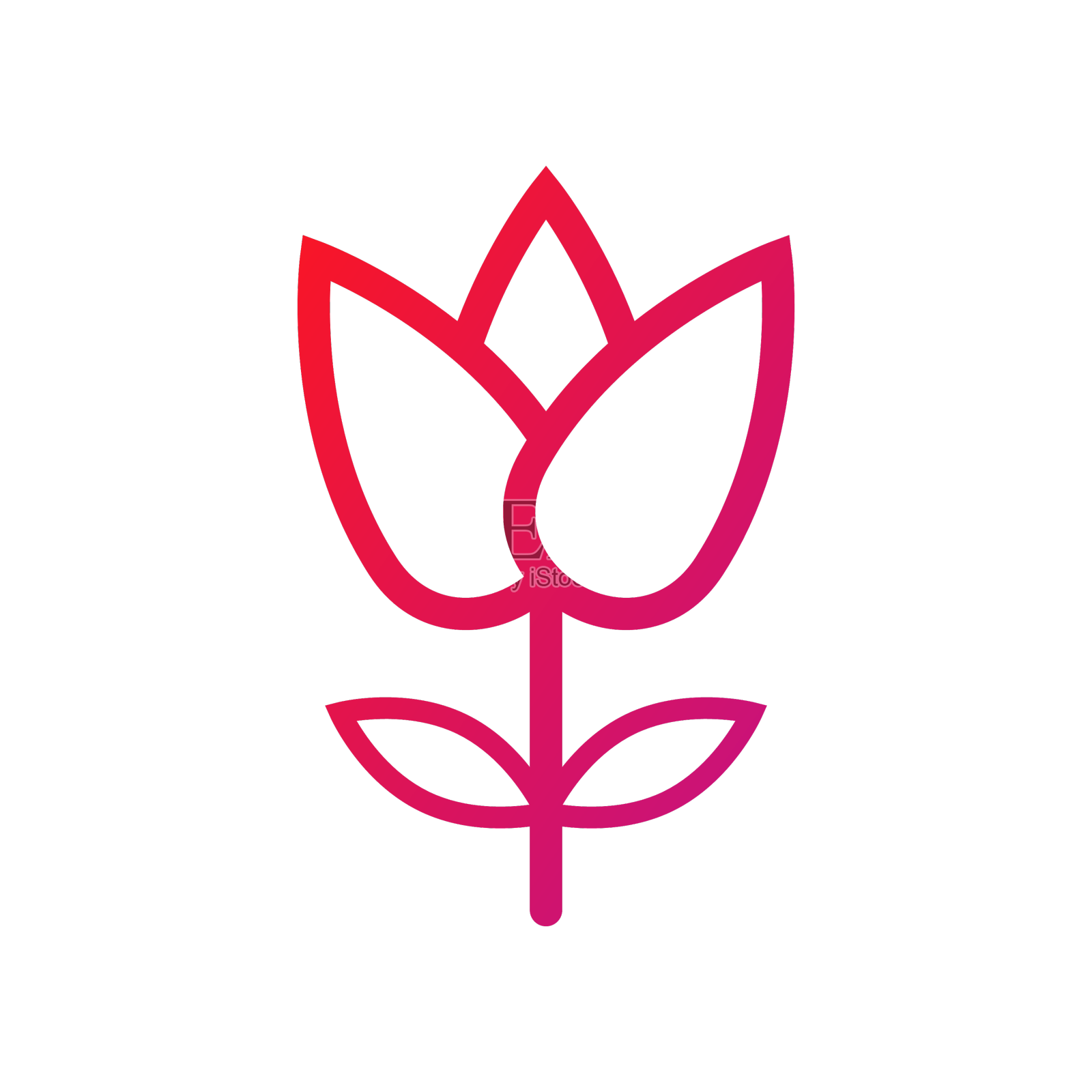 花图标花渐变图标符号设计元素图片