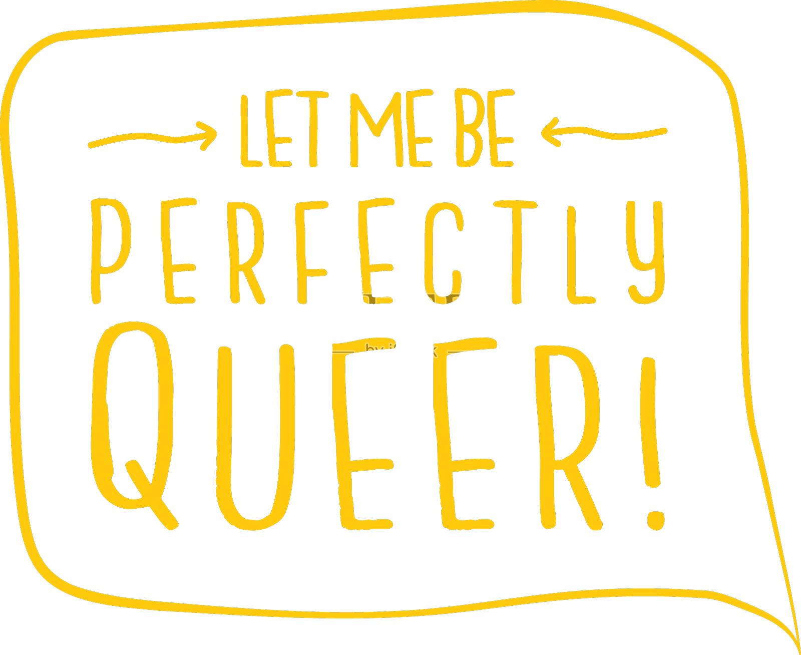 让我成为酷儿骄傲的一笔设计元素图片