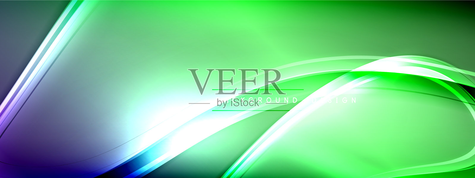 抽象背景-液体透明插画图片素材