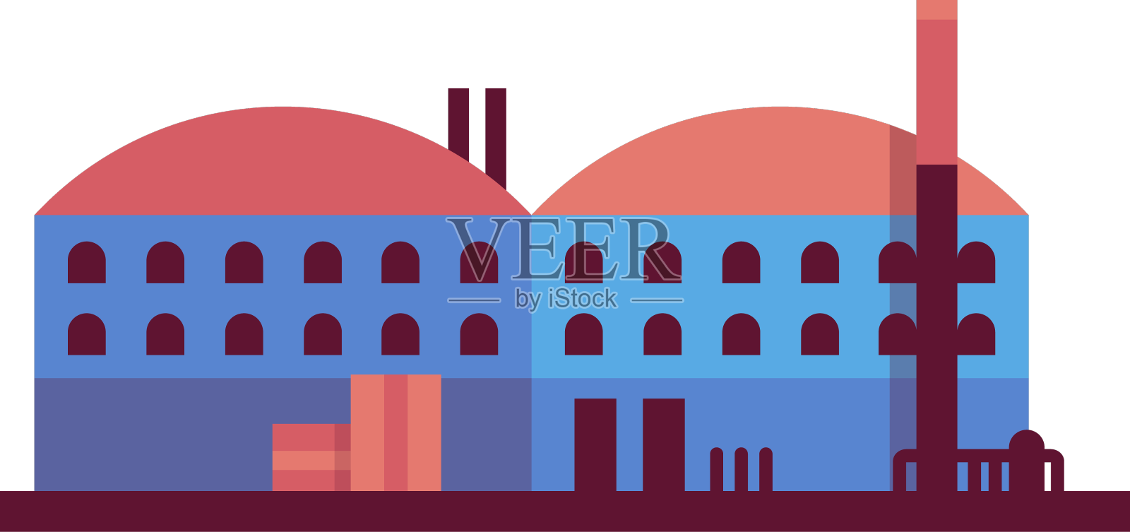 制造工厂设计元素图片