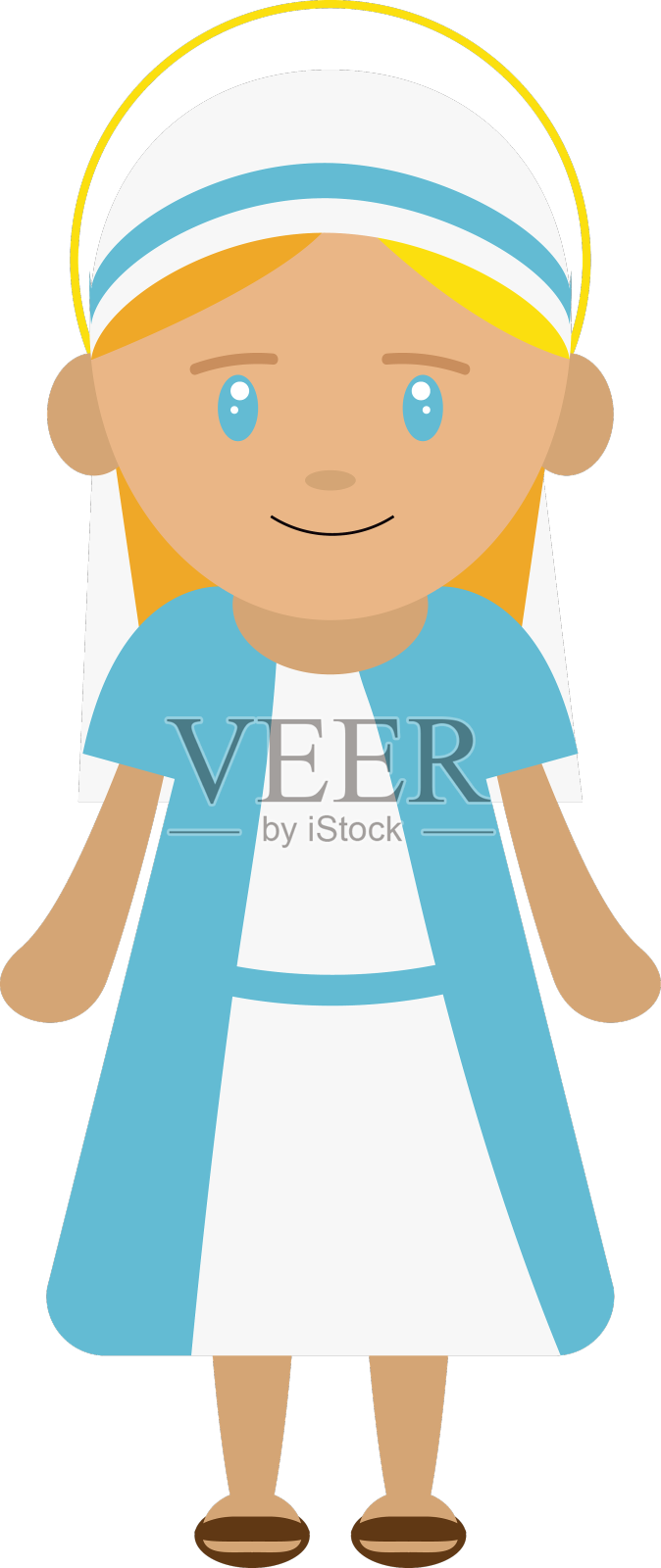 玛丽的性格设计元素图片