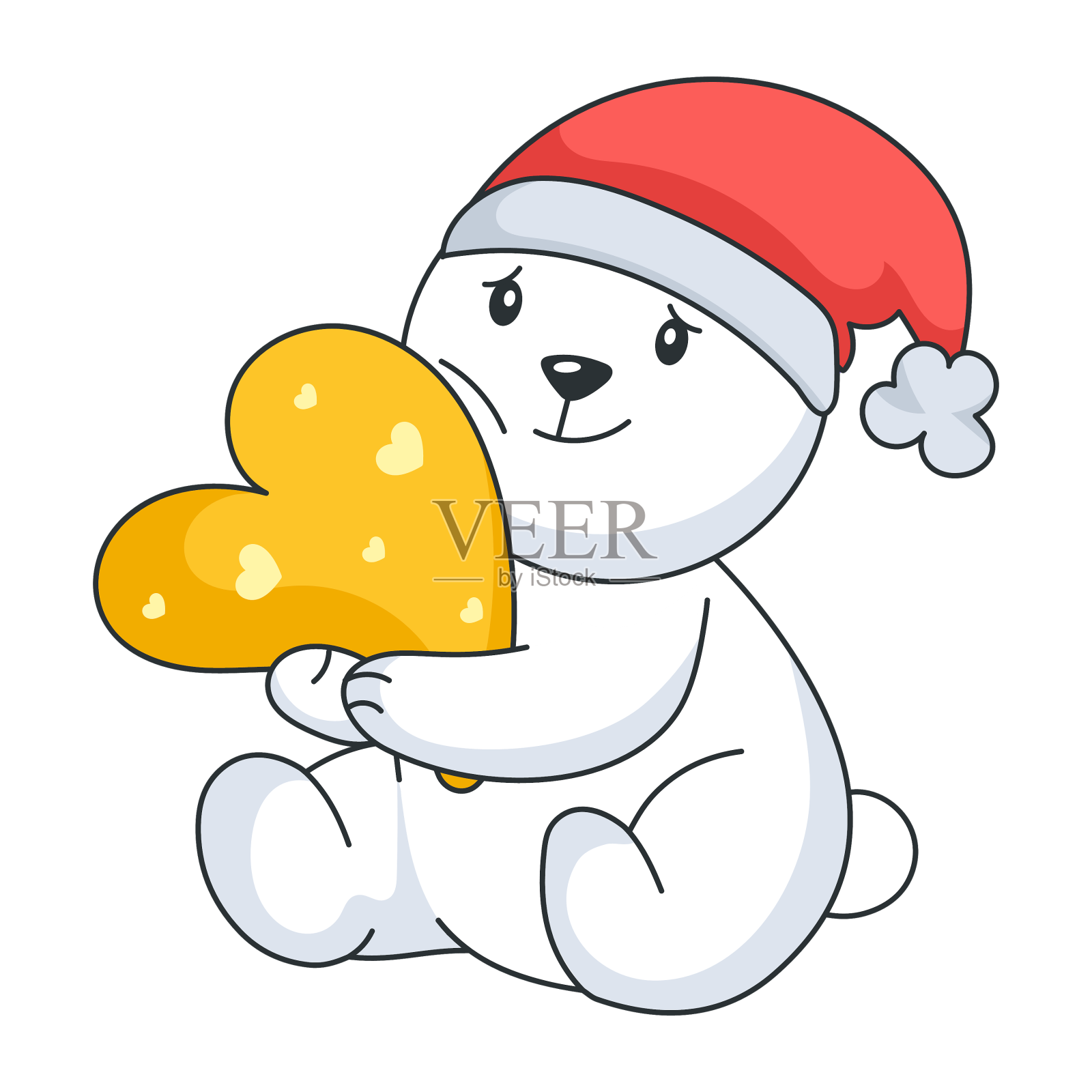 可爱的熊设计元素图片