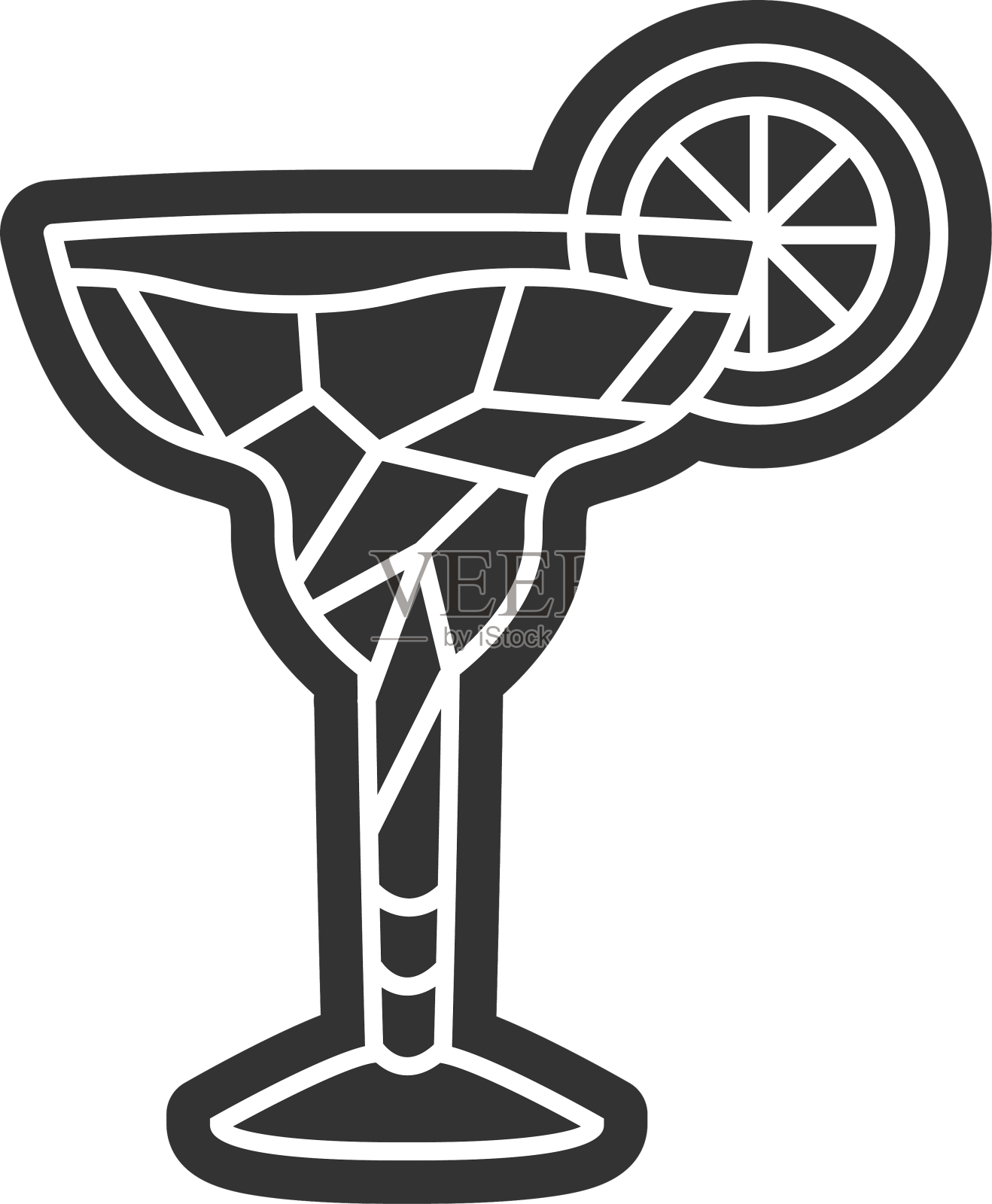 玛格丽塔鸡尾酒设计元素图片