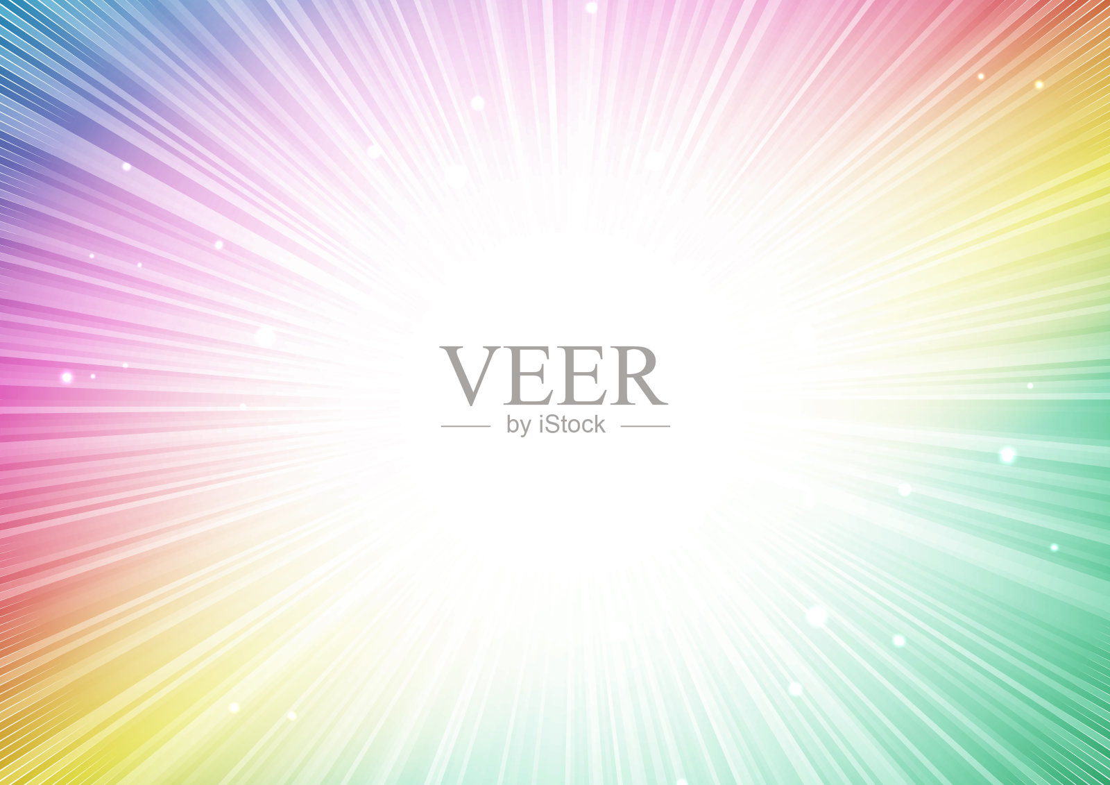 彩虹色径向纹理背景插画图片素材